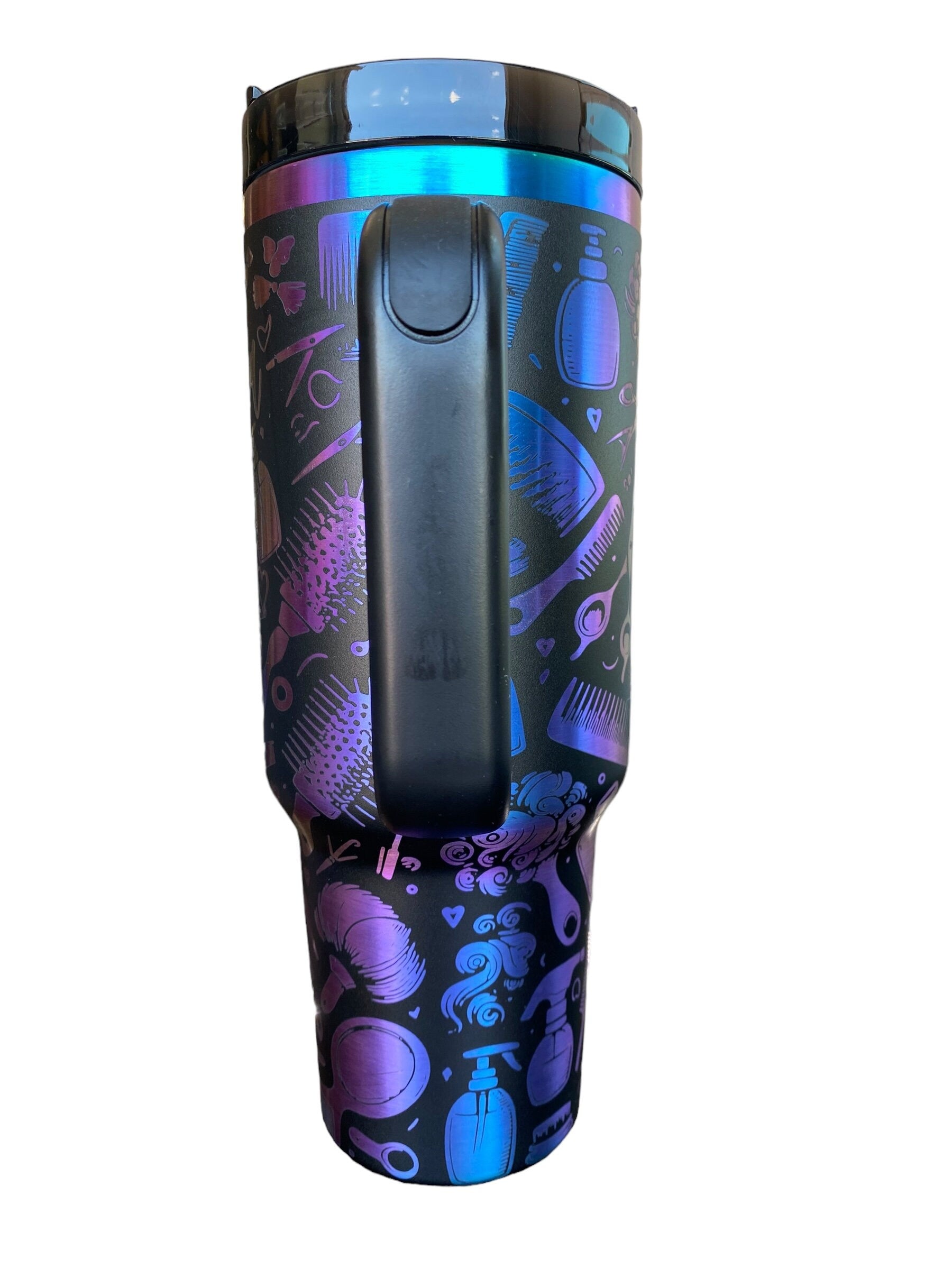 Hair Stylist Tumbler - Custom salon Worker Gift - Salon Owner Tumbler - Barber Tumbler - Hair Cut tumbler  - engraved Tumbler - 40oz tumbler