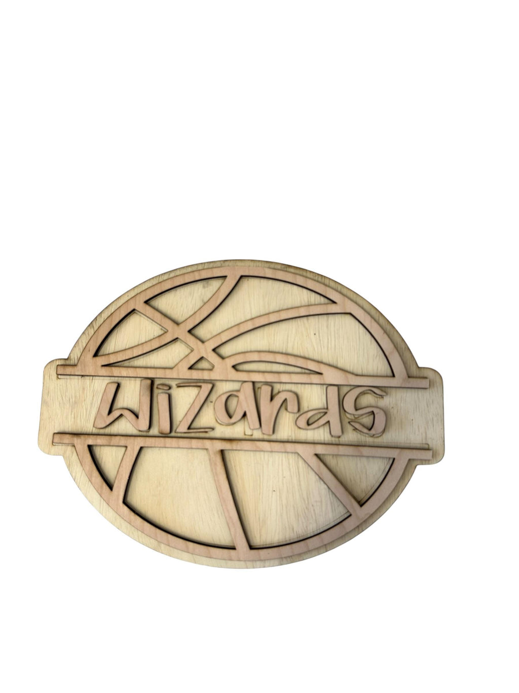 Basketball Wooden Name Cut out and Backer for DIY  Decor Personalized Wooden Name Sign |  Laser Cut Wood Names  Basketball Cheerstick