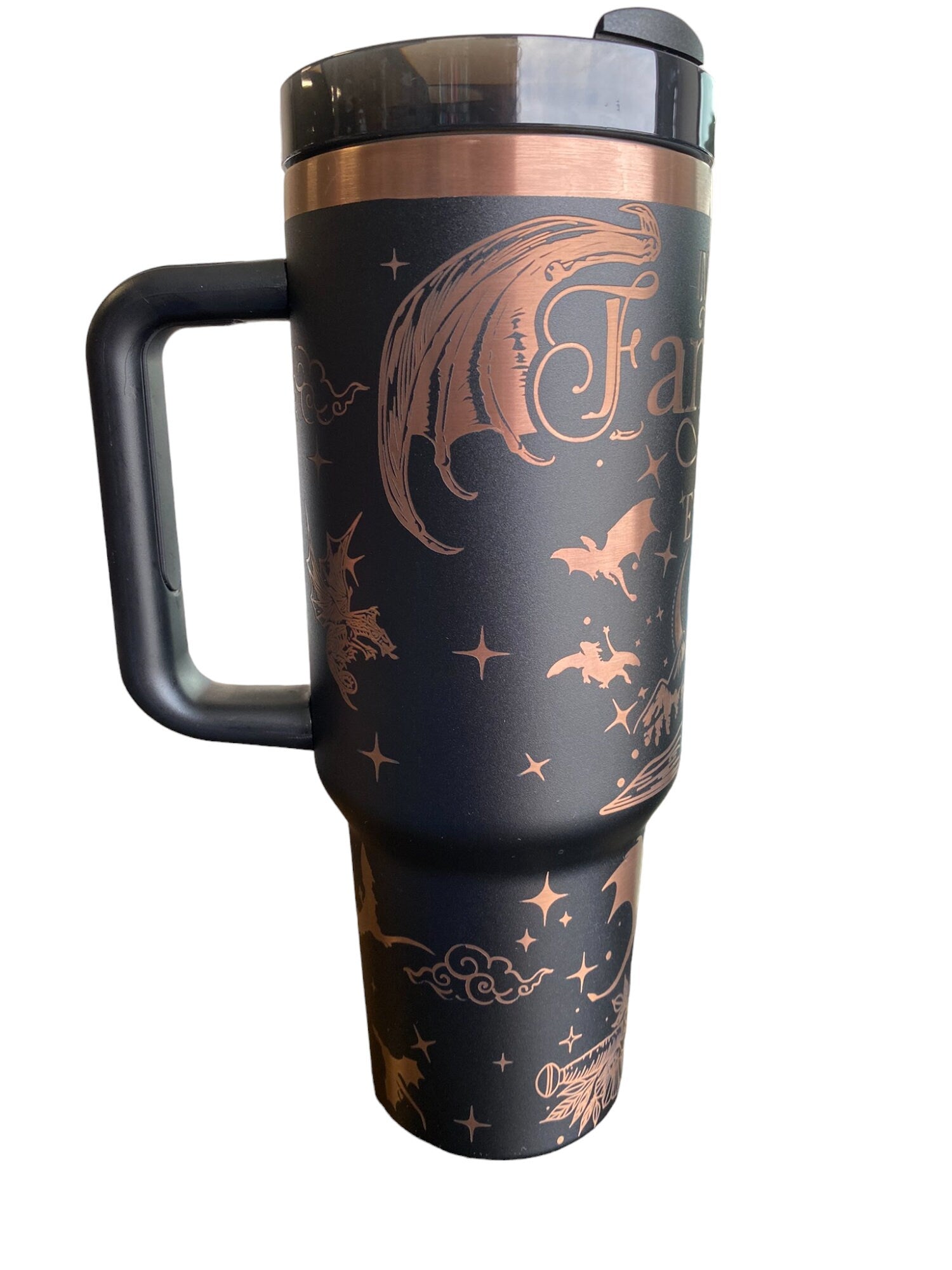 In My Fantasy Era Tumbler - Dragon Book Engraved Tumbler - In My Dragon Era - Booktok - Custom Engraved Cup -Book Theme Tumbler - Bookish