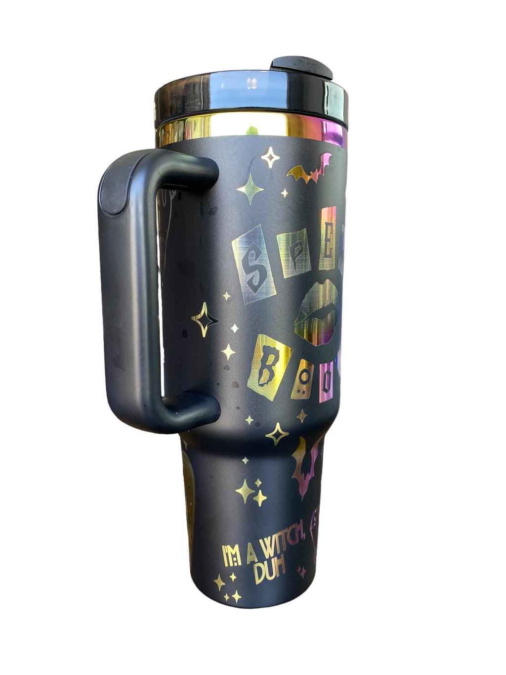 Spell Book Engraved Tumber- Witchy Tumbler - We're going Hexing Cup - Witch Tumbler - engraved Tumbler - 40oz tumbler
