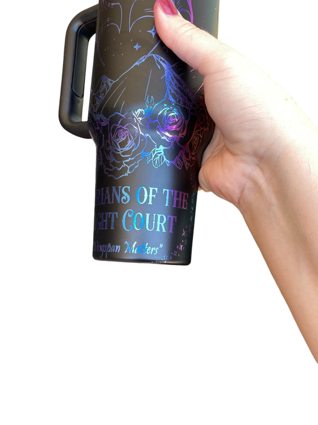 Illyrians of the Night Court Tumbler - Bat Boys Tumbler - Wing Span Tumbler - engraved ACOTAR tumbler - Night Court -Rhysand Azriel Cassian