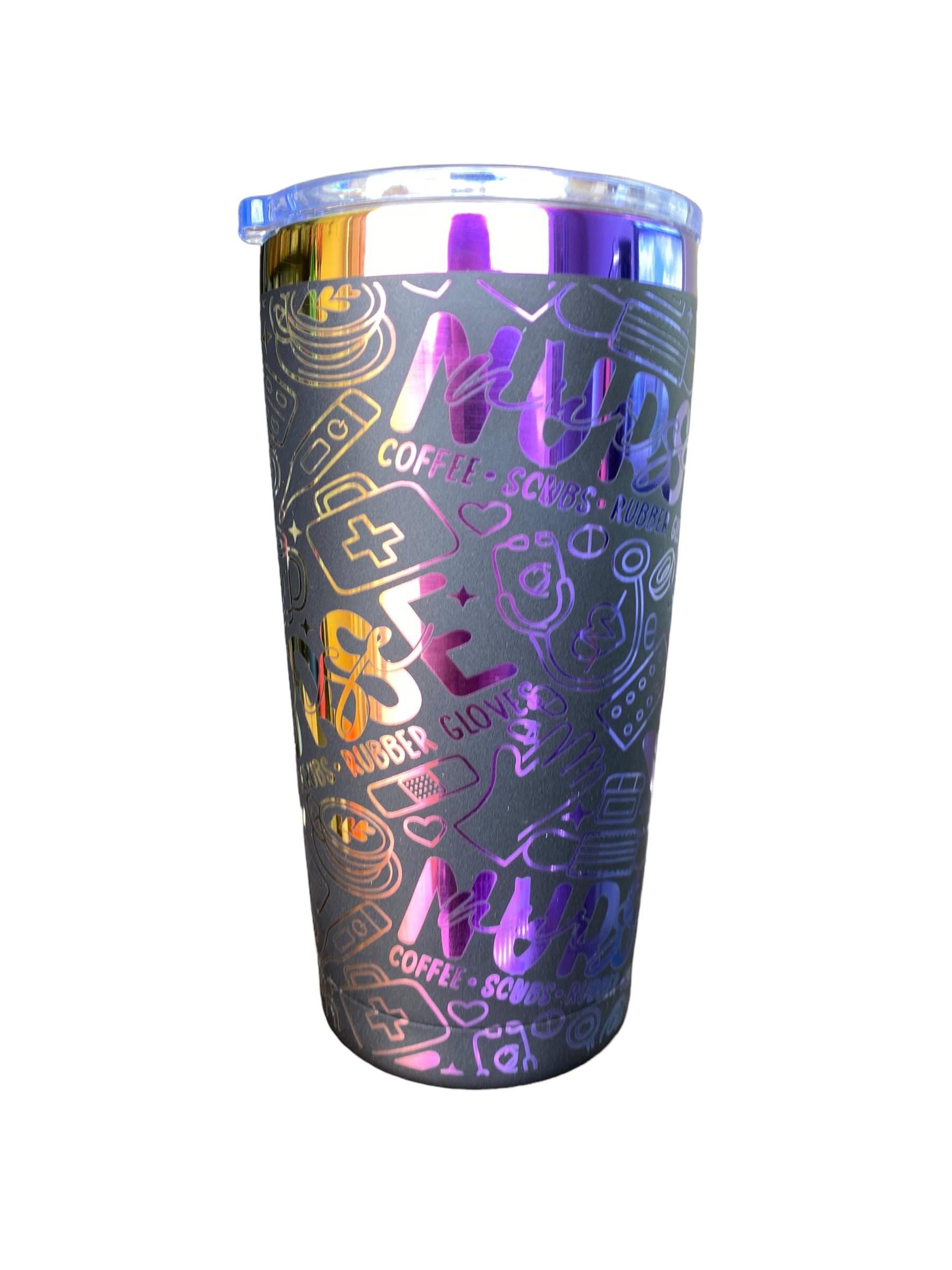 Spooky Season Tumbler - Ghosts and Ghouls Halloween Engraved Tumbler - 40oz Engraved Tumbler - Halloween Cup - Skeleton Tumbler