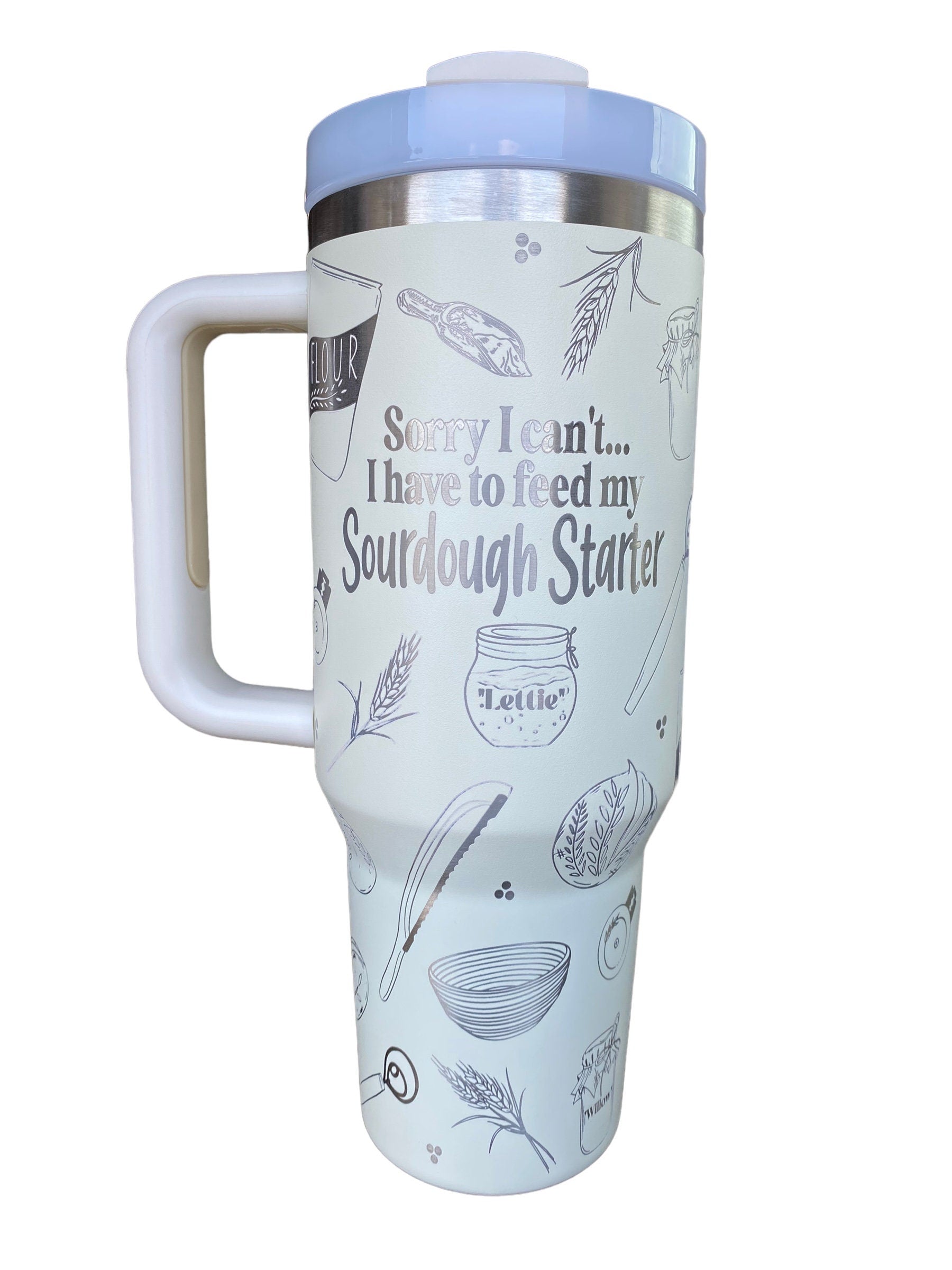 Sourdough Dealer Tumbler - In My Sourdough Era Cup - Sourdough Baker Tumbler - Engraved 40oz Tumbler - Funny Bread Baker Gift