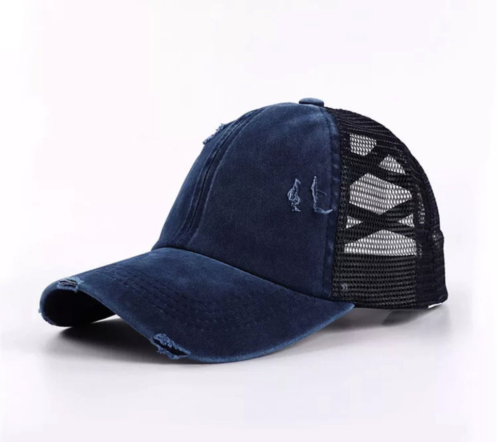 I'm Just a Ray of Pitch Black Hat - Ray of Sunshine  - Funny Hat - Distressed  Cap - High Ponytail Hat  - Sarcastic Chick Gift - Butterfly