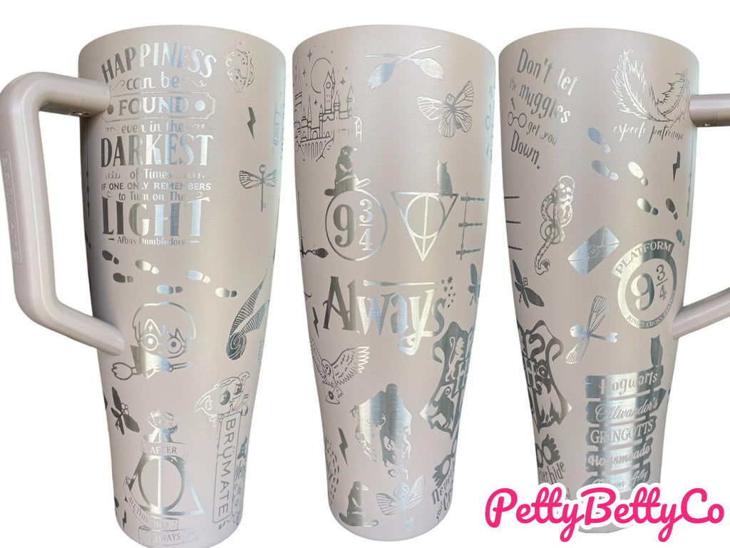 Roses Brumate era tumbler - Pink roses Cup - Engraved Floral Tumbler - Custom Flower Tumbler - engraved Tumbler - 40oz tumbler - Leak Proof