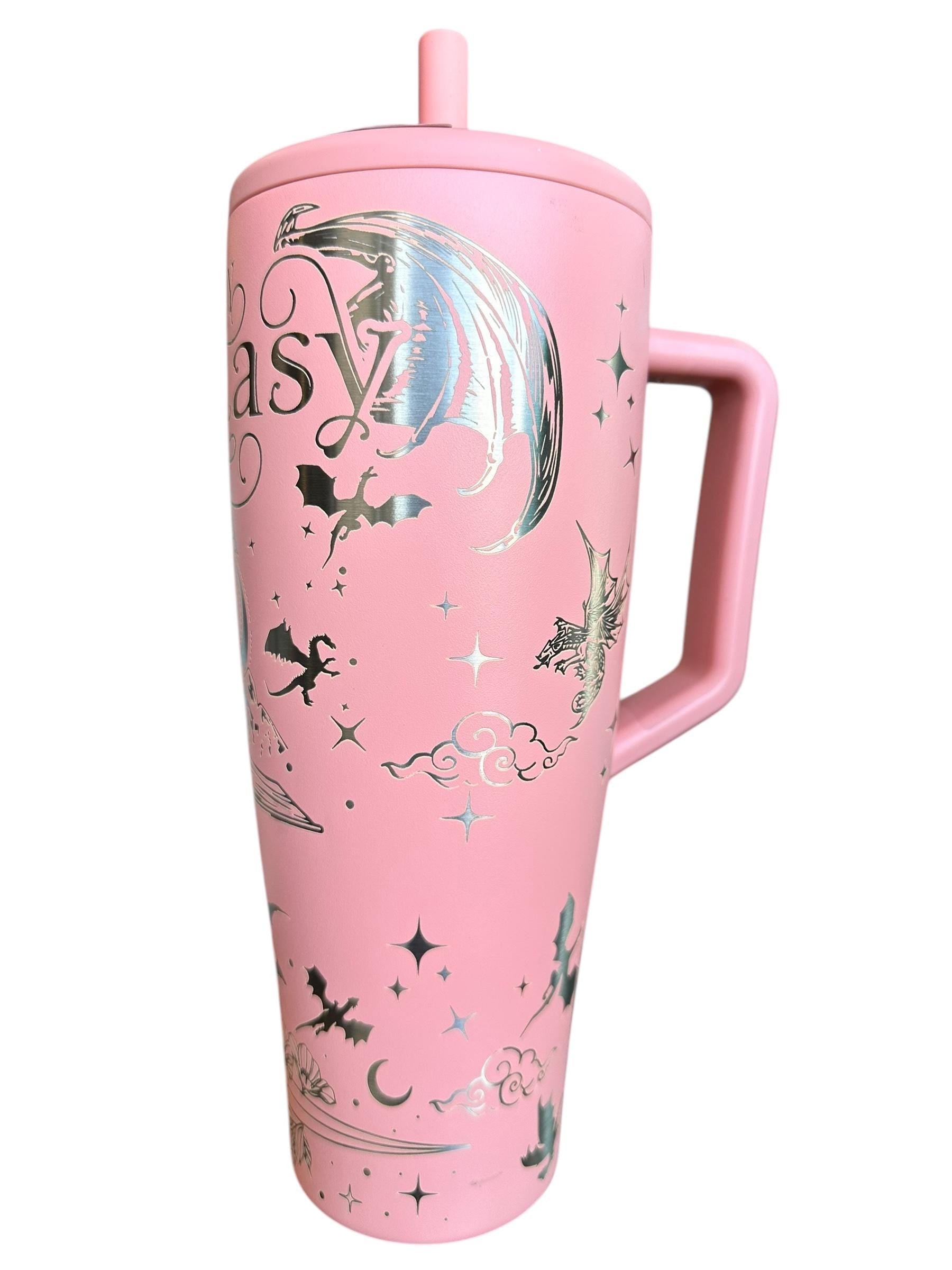 In My Fantasy Era Brumate Tumbler - Dragon Book Engraved Tumbler - In My Dragon Era - Booktok - Custom Engraved Cup -Book Theme Tumbler
