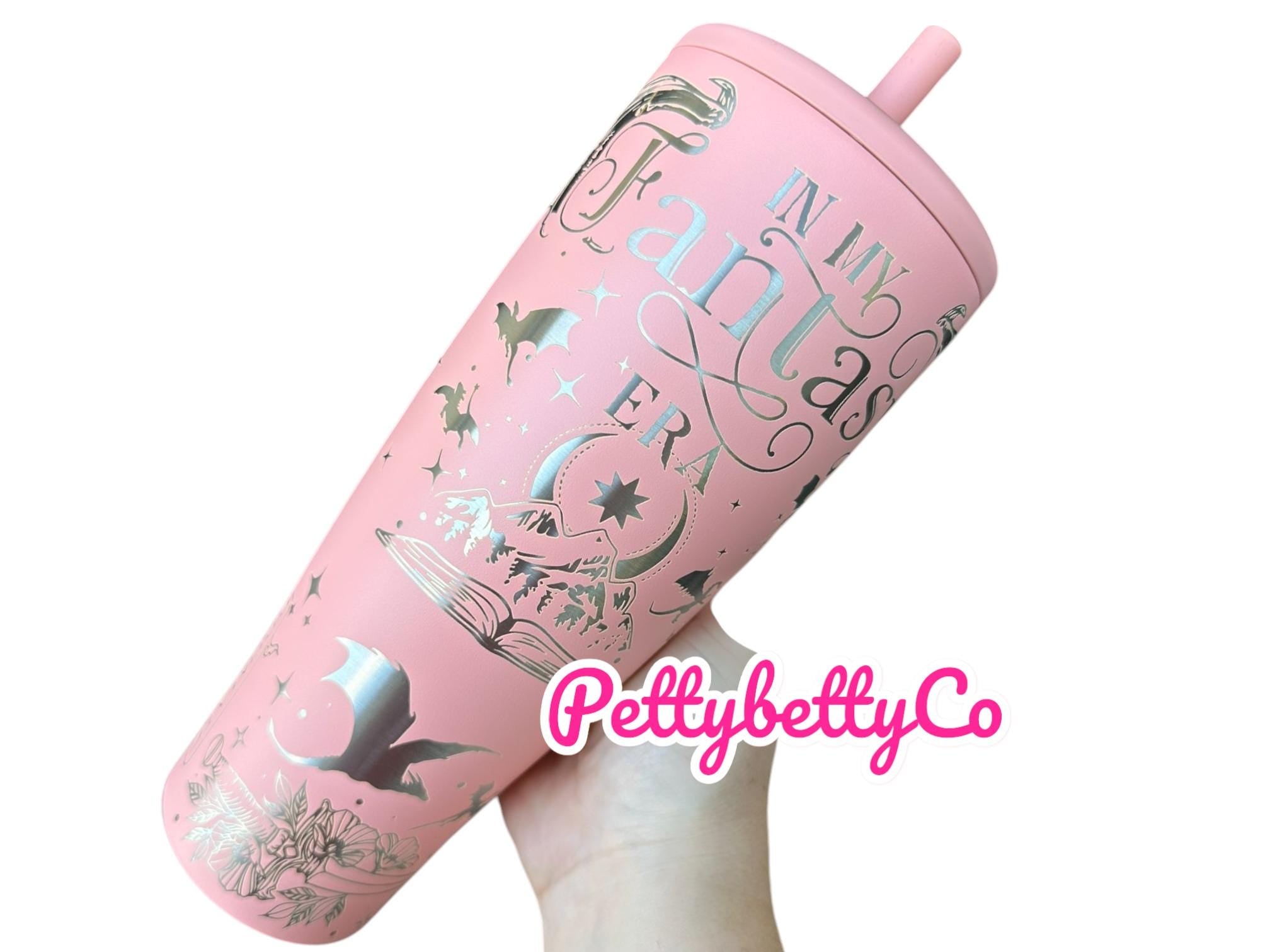 In My Fantasy Era Brumate Tumbler - Dragon Book Engraved Tumbler - In My Dragon Era - Booktok - Custom Engraved Cup -Book Theme Tumbler