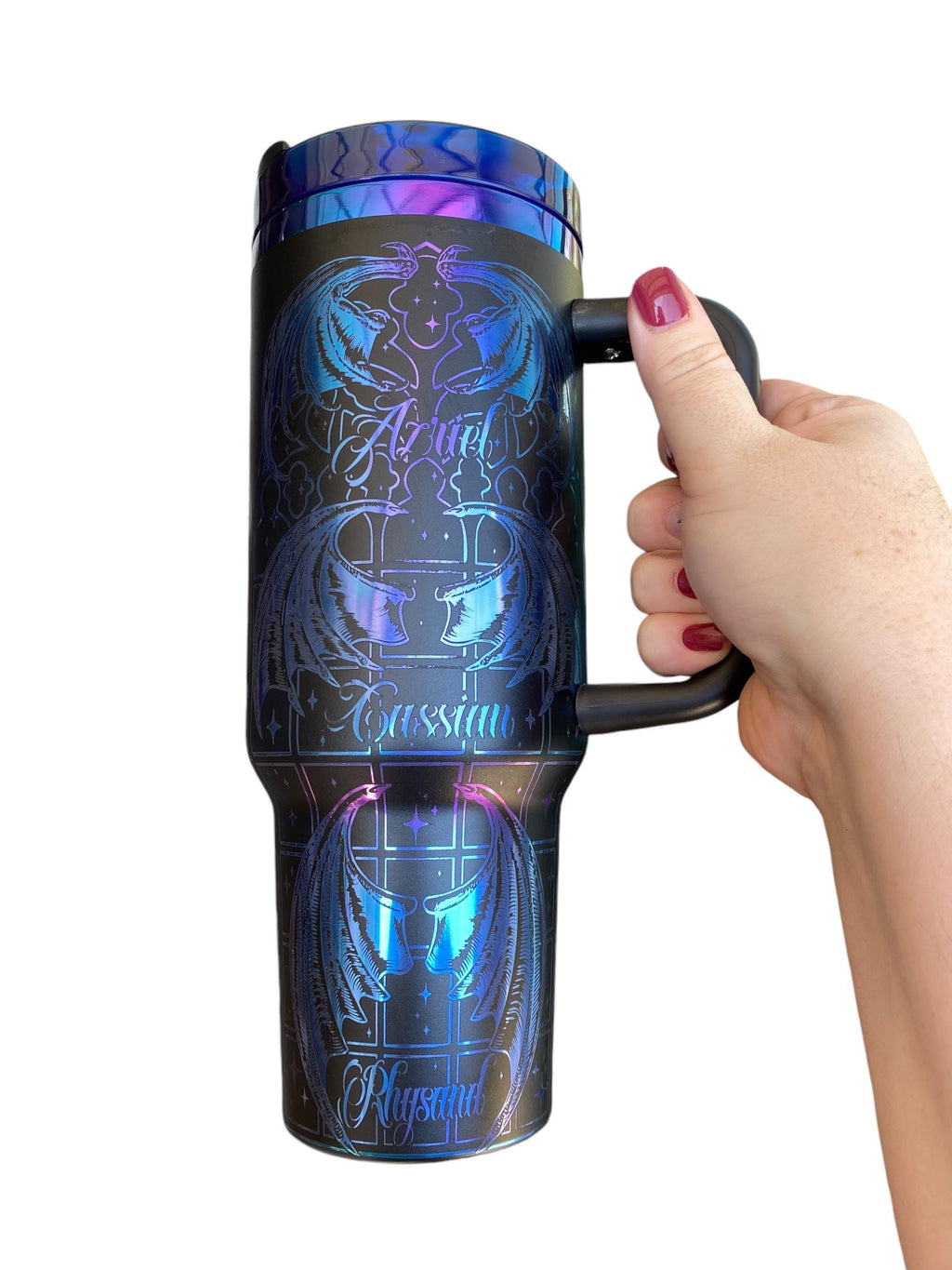 Illyrians of the Night Court Tumbler - Bat Boys Tumbler - Wing Span Tumbler - engraved ACOTAR tumbler - Night Court -Rhysand Azriel Cassian