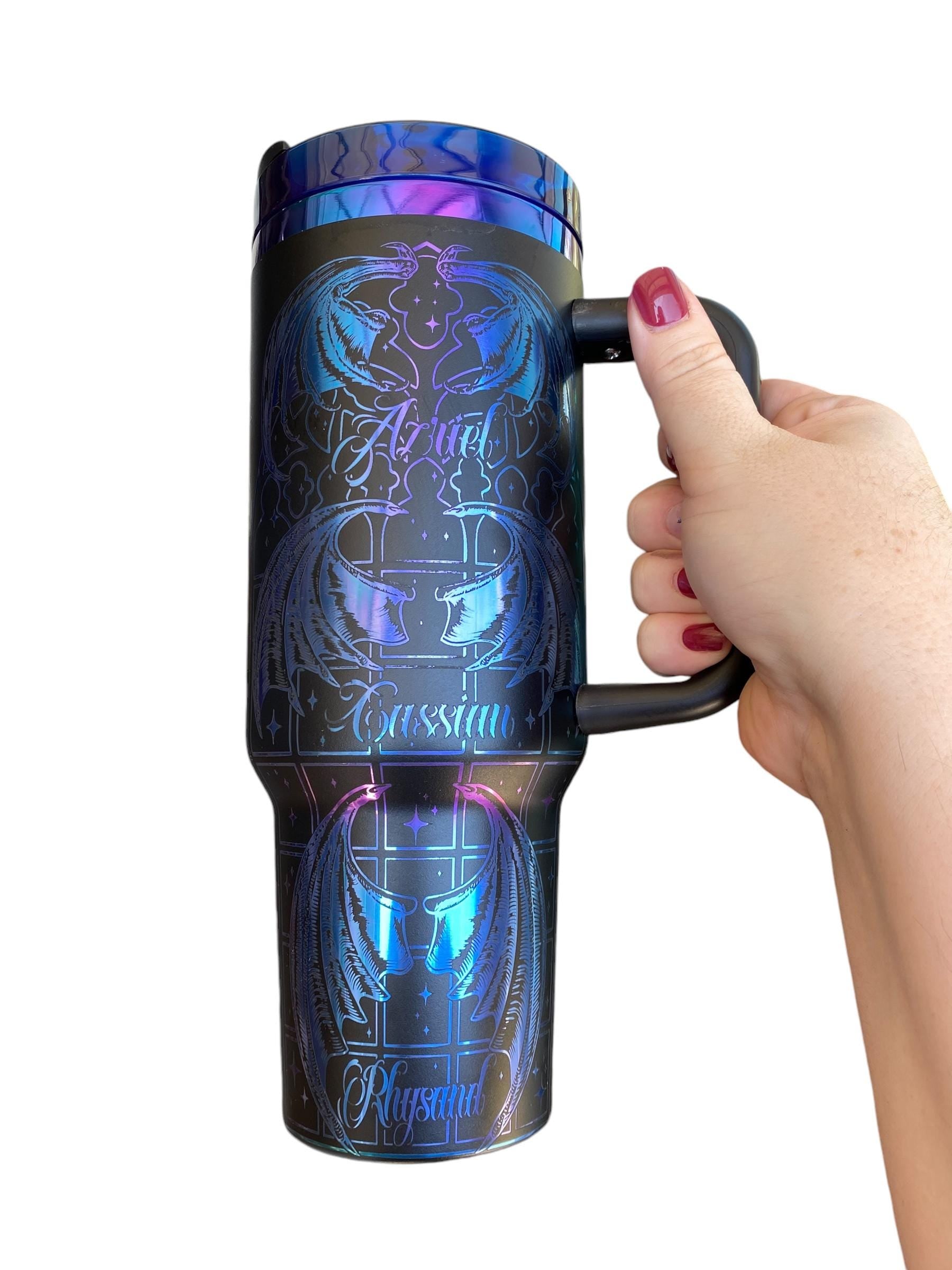 Illyrians of the Night Court Tumbler - Bat Boys Tumbler - Wing Span Tumbler - engraved ACOTAR tumbler - Night Court -Rhysand Azriel Cassian