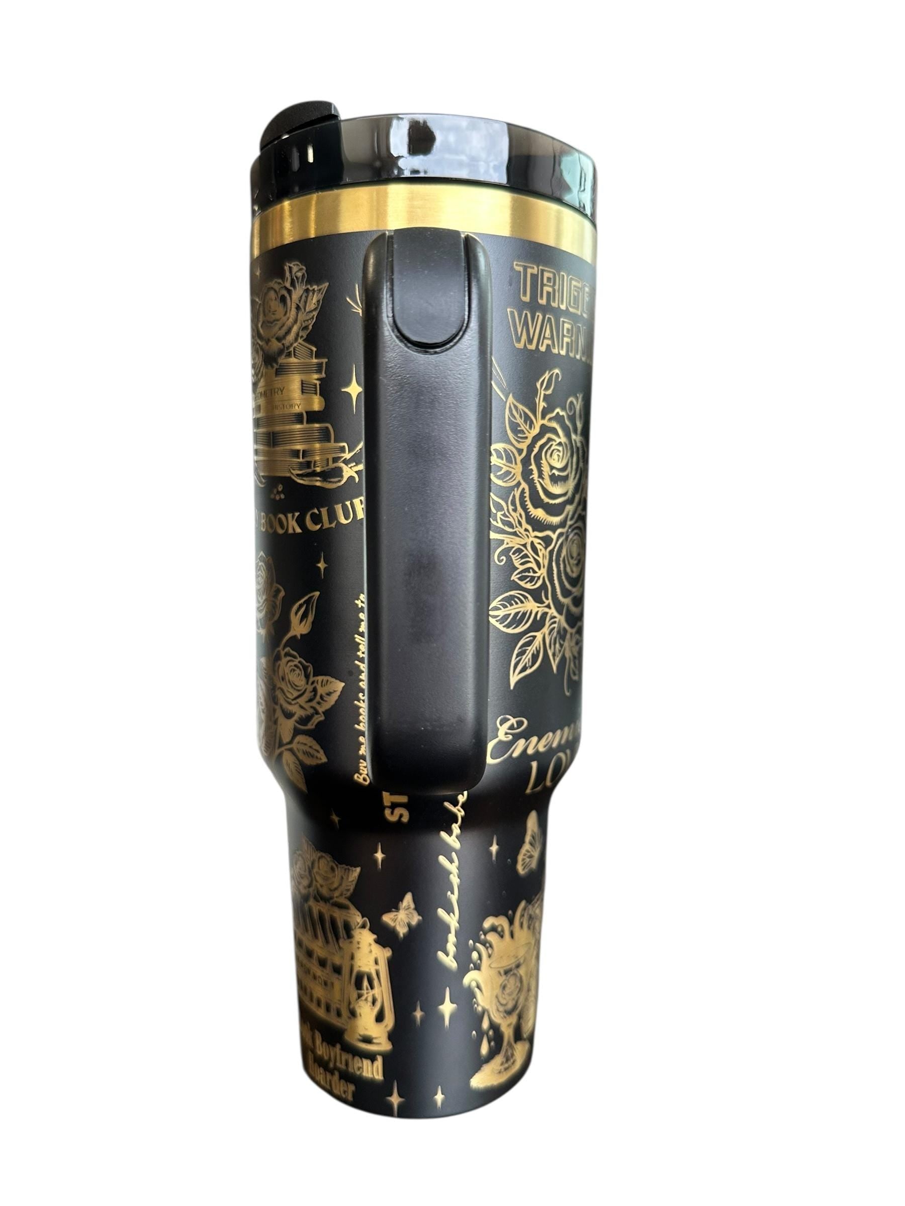 Good Girls Read bad Books Tumbler | Spicy Book Club Travel Mug | Enemies to Lovers | Book Lover Gift | 40oz Insulated Cup with Handle