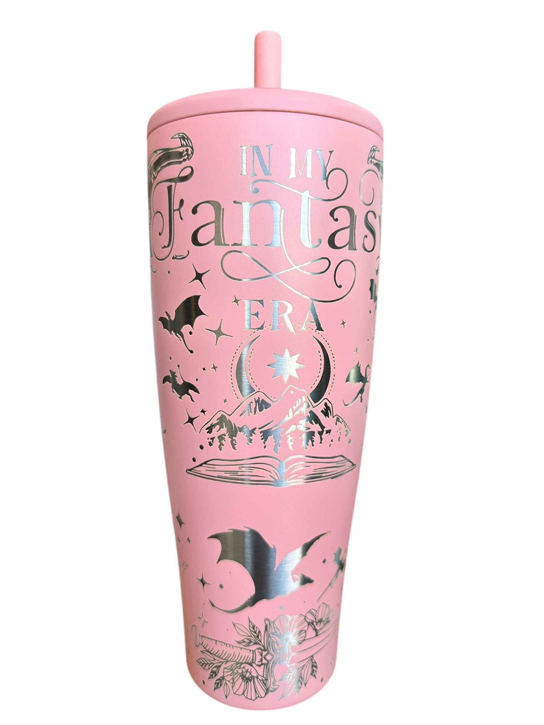 In My Fantasy Era Brumate Tumbler - Dragon Book Engraved Tumbler - In My Dragon Era - Booktok - Custom Engraved Cup -Book Theme Tumbler