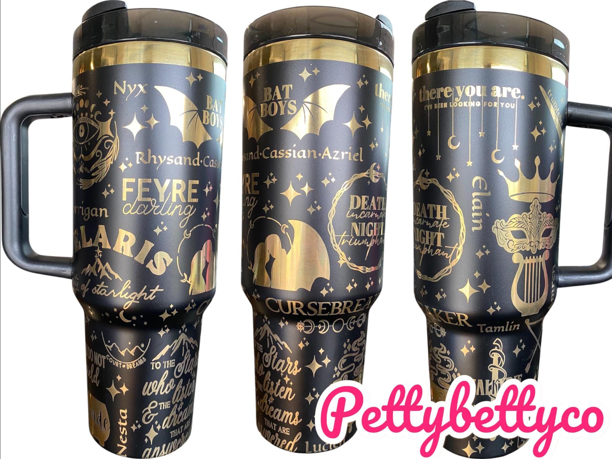 There you Are, I’ve been looking for you Tumbler - Cauldron Boil me Tumble - 40oz tumbler with handle - To the Stars who Listen