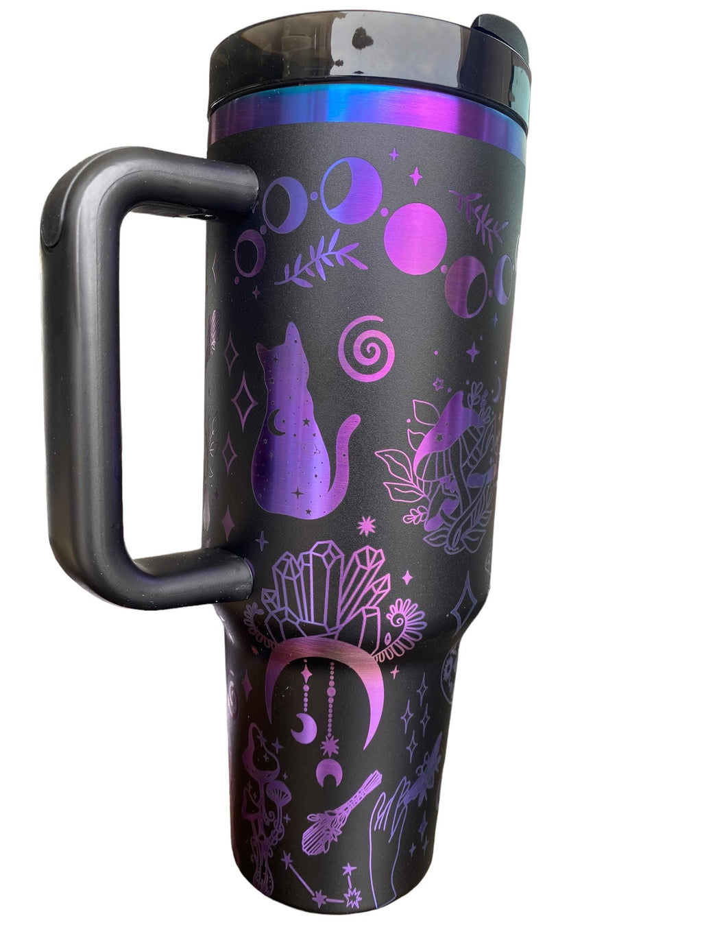 They Didn't Burn Witches, They Burned Women Tumbler -Witchy Season Tumbler - Engraved Tumbler - 40oz Engraved Tumbler - Witch Cup Tumbler