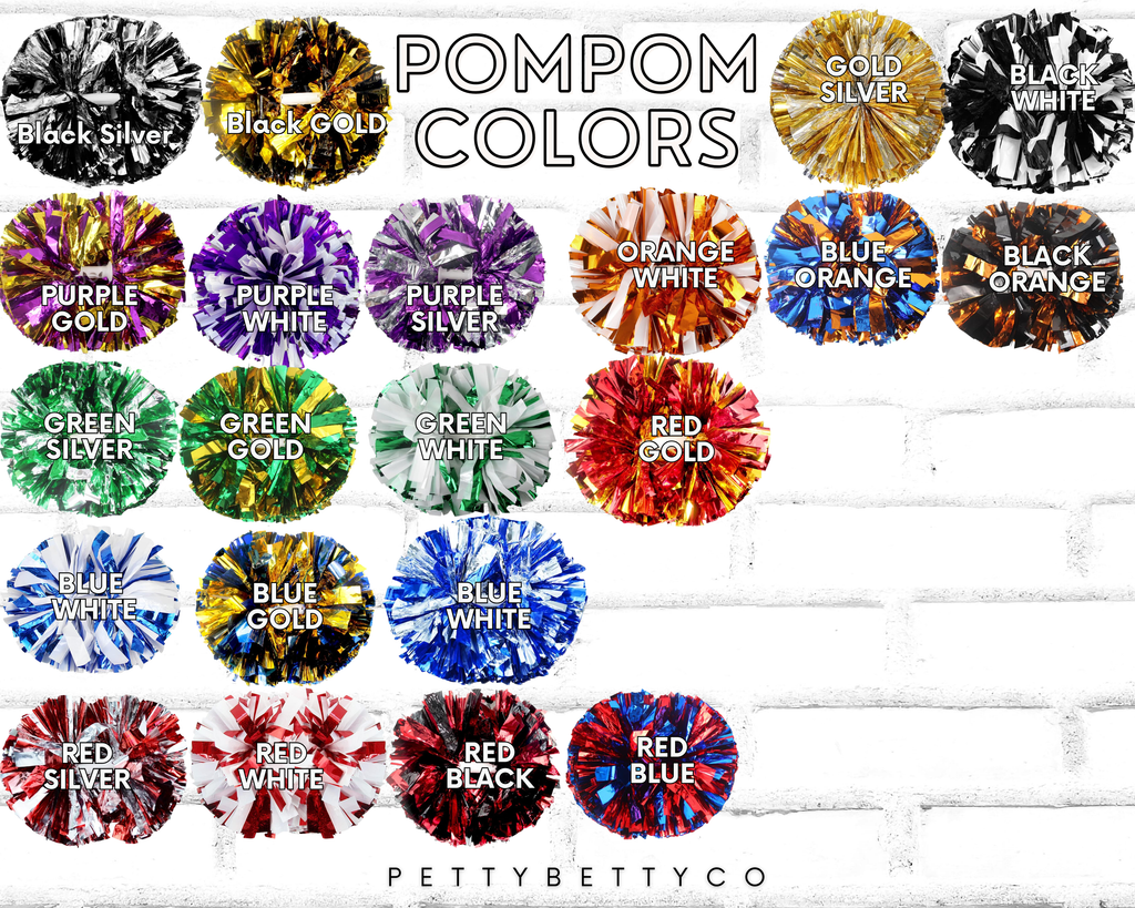 Custom Text PomPom Stick