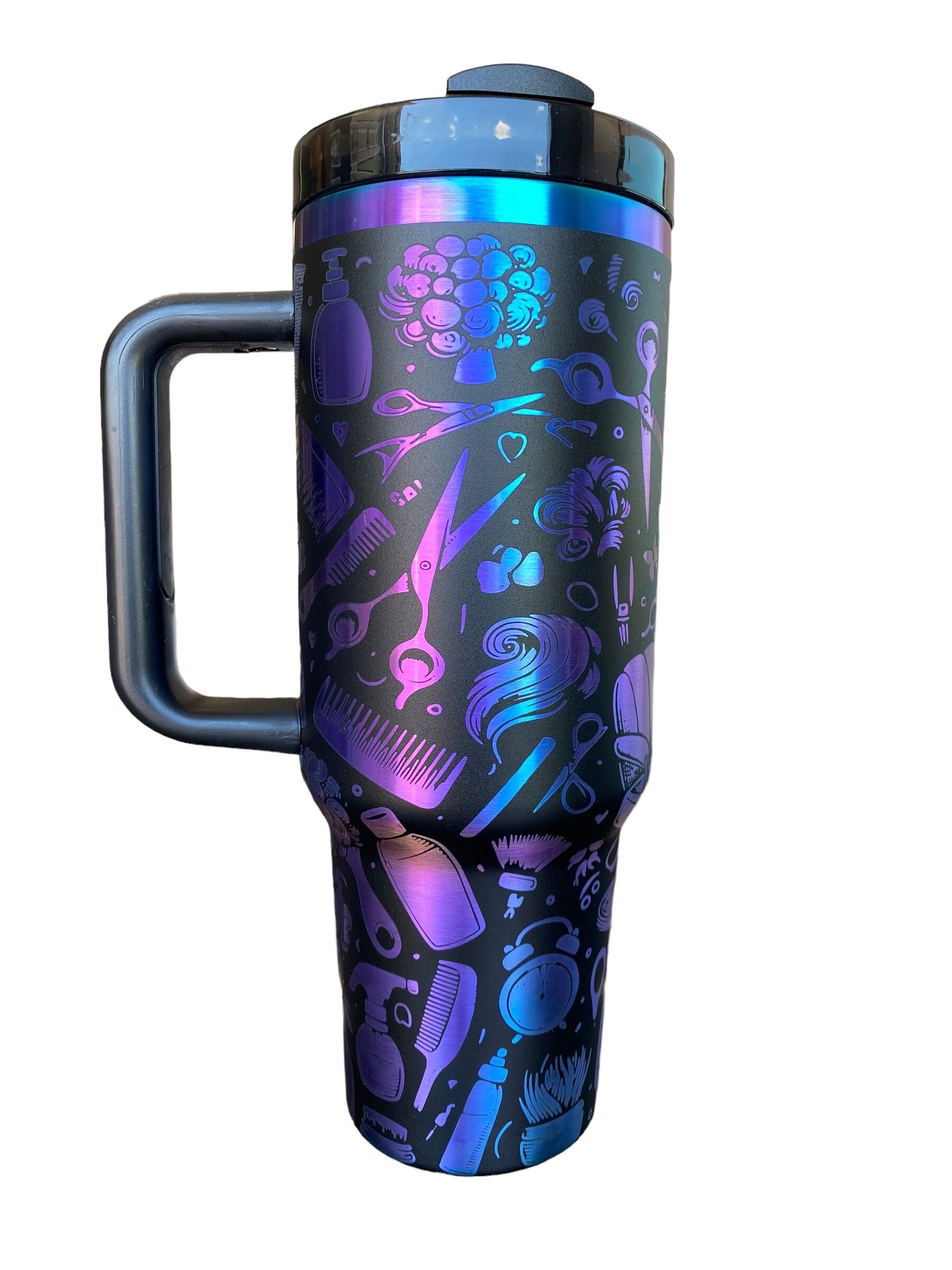 Hair Stylist Tumbler - Custom salon Worker Gift - Salon Owner Tumbler - Barber Tumbler - Hair Cut tumbler  - engraved Tumbler - 40oz tumbler