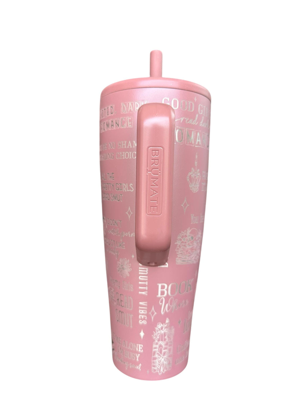 Smut Queen Brumate Tumbler - Dark Romance Reader Tumbler -  Engraved Cup - Custom Engraved  40oz tumbler with handle - Romance Book Theme