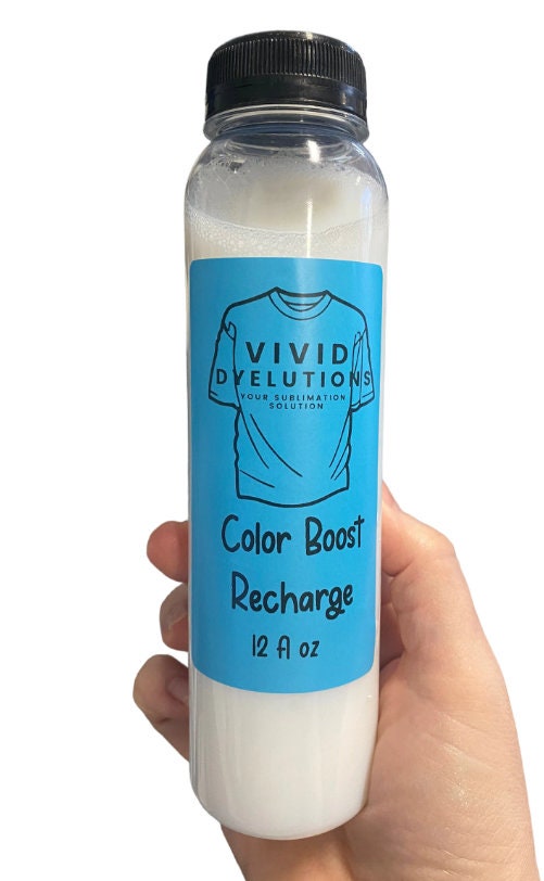Vivid Dyelutions - Your Sublimation Solution - Polyester Boost Spray - Polyacrylic Spray For t-Shirts - TShirt  Spray - Color Boost Spray