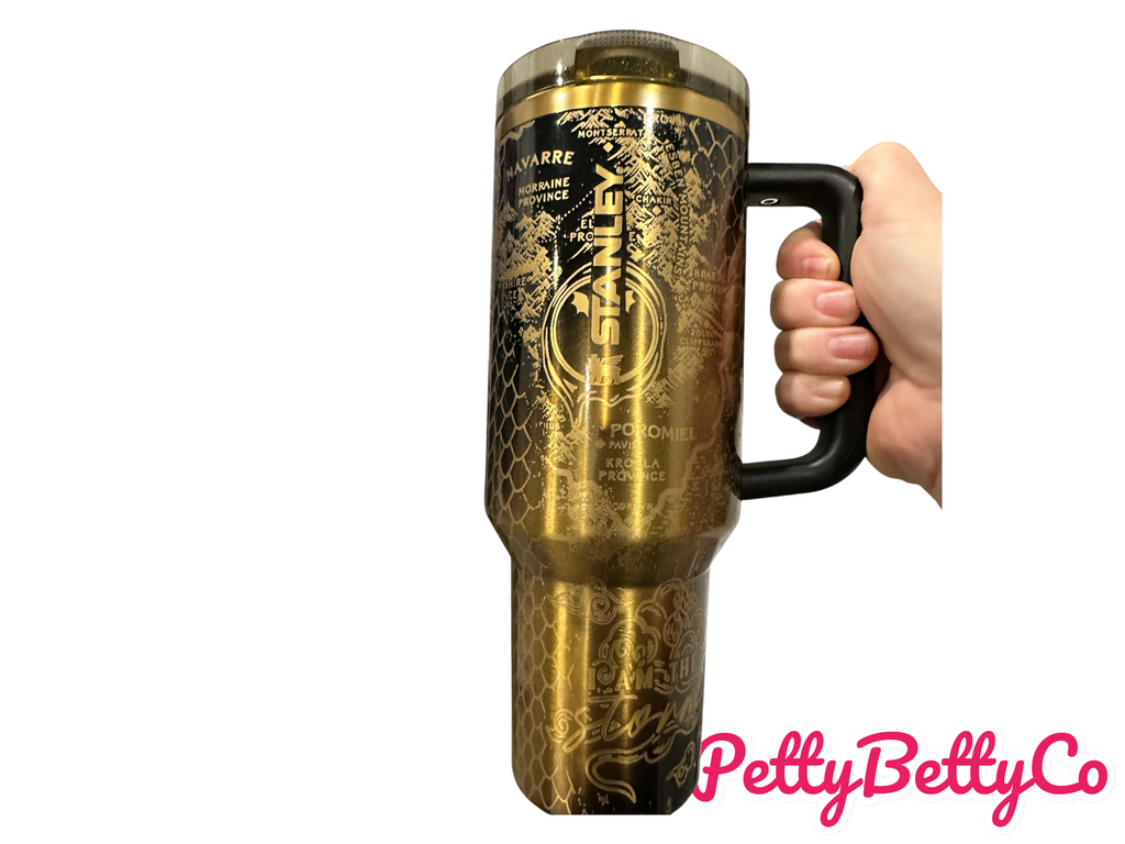Fourth Wing Engraved Stanley Tumbler (40oz)