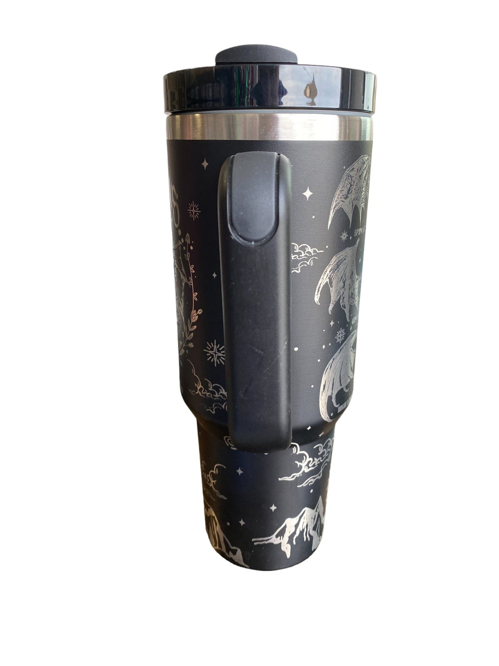Bat Boys Tumbler - Wing Span Tumbler - engraved ACOTAR tumbler - High Lord Of the Night Court - Velaris Tumbler -Rhysand Azriel Cassian cup
