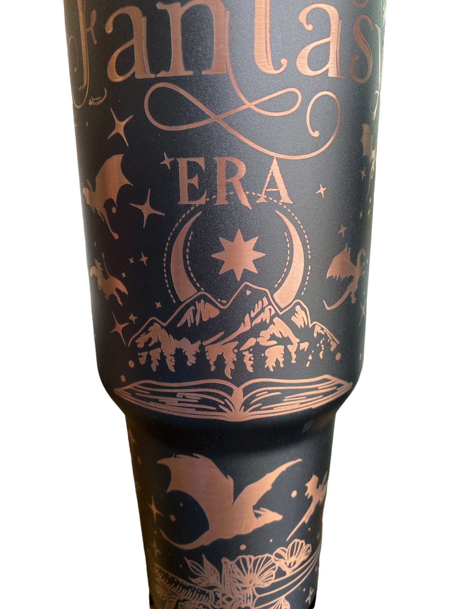 In My Fantasy Era Tumbler - Dragon Book Engraved Tumbler - In My Dragon Era - Booktok - Custom Engraved Cup -Book Theme Tumbler - Bookish