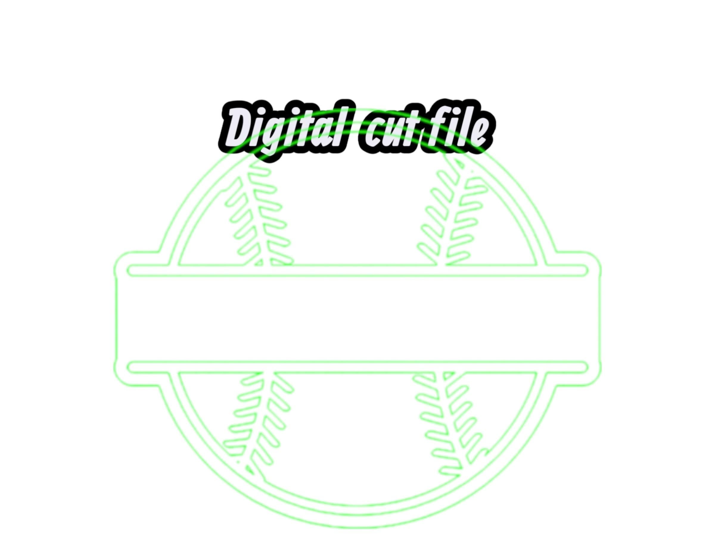 Cheerstick SVG  BUNDLE - Image Used to Cut Wooden Cut out for CheerSticks - Football - Basketball - Baseball - Volleyball