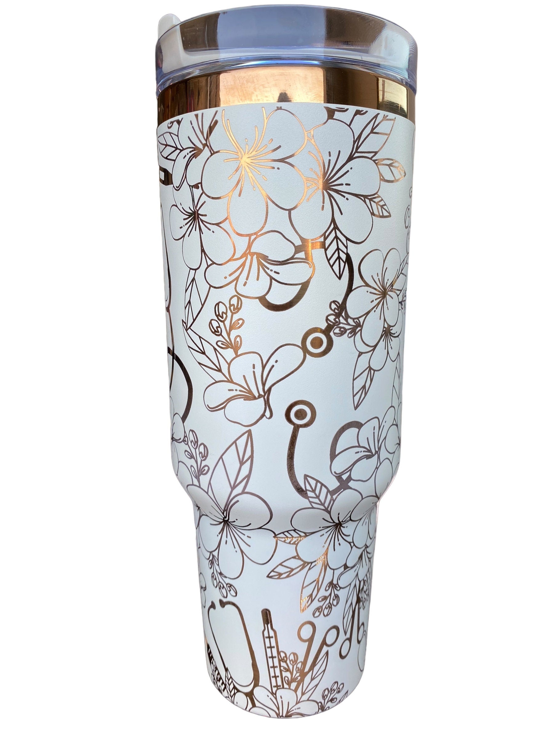 Medical Field Tumbler- DR Tumbler - MD Dr Tumbler - Medical Staff Gift-  Nursing Grad Gift Tumbler- Cute Doctor engraved Tumbler - 40oz