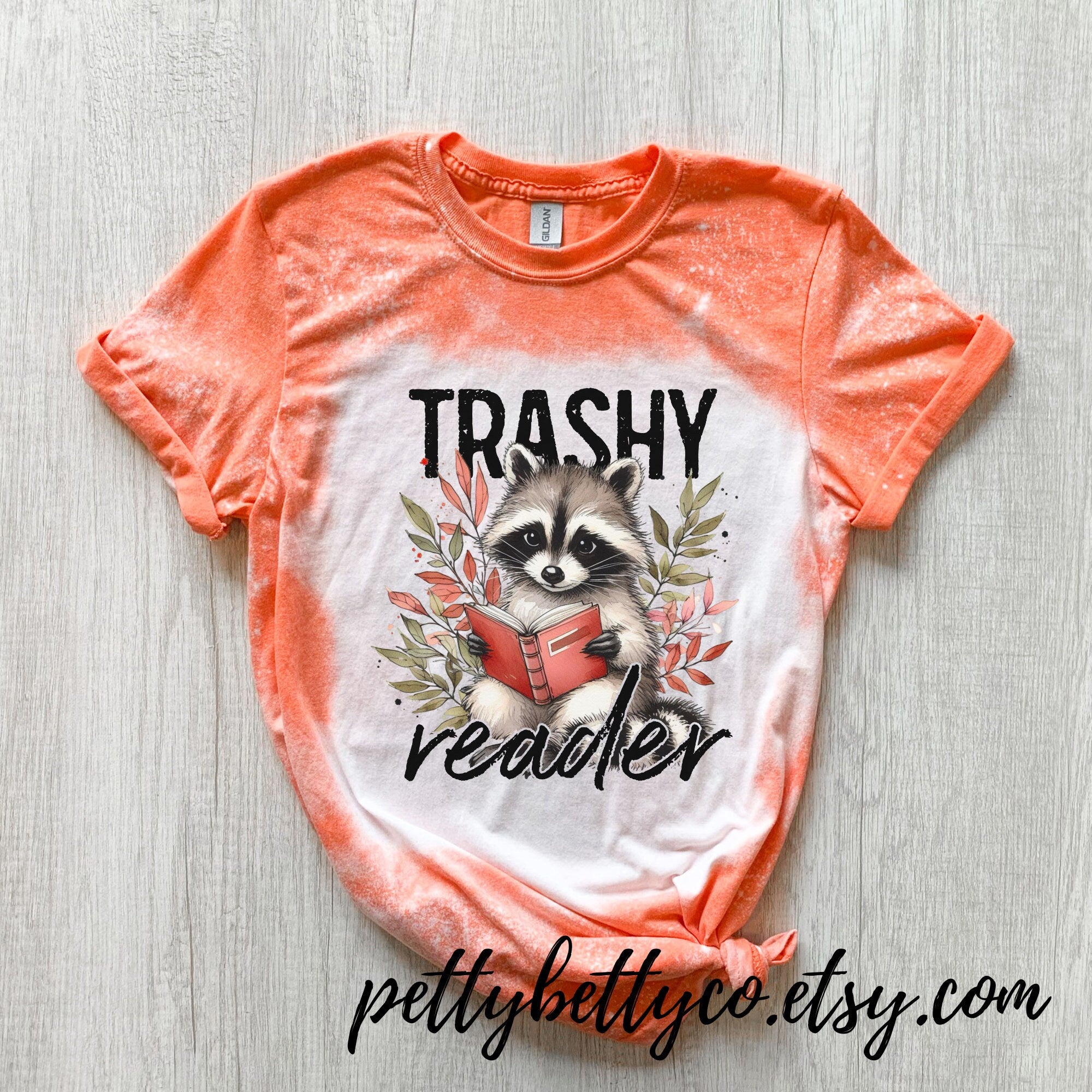 Trashy Reader Shirt - Cute Racoon Shirt - Feral Reader Shirt - Smut Shirt - Romance Book Reader Shirt - Book Worm Shirt - Shirt for Reader