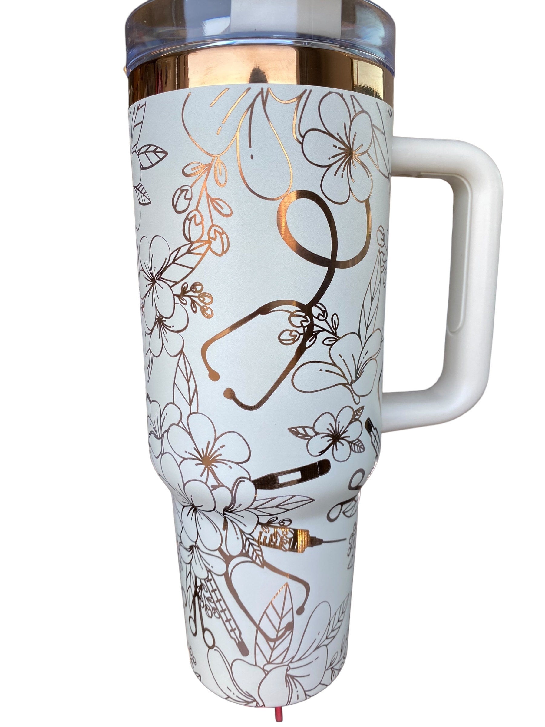 Medical Field Tumbler- DR Tumbler - MD Dr Tumbler - Medical Staff Gift-  Nursing Grad Gift Tumbler- Cute Doctor engraved Tumbler - 40oz