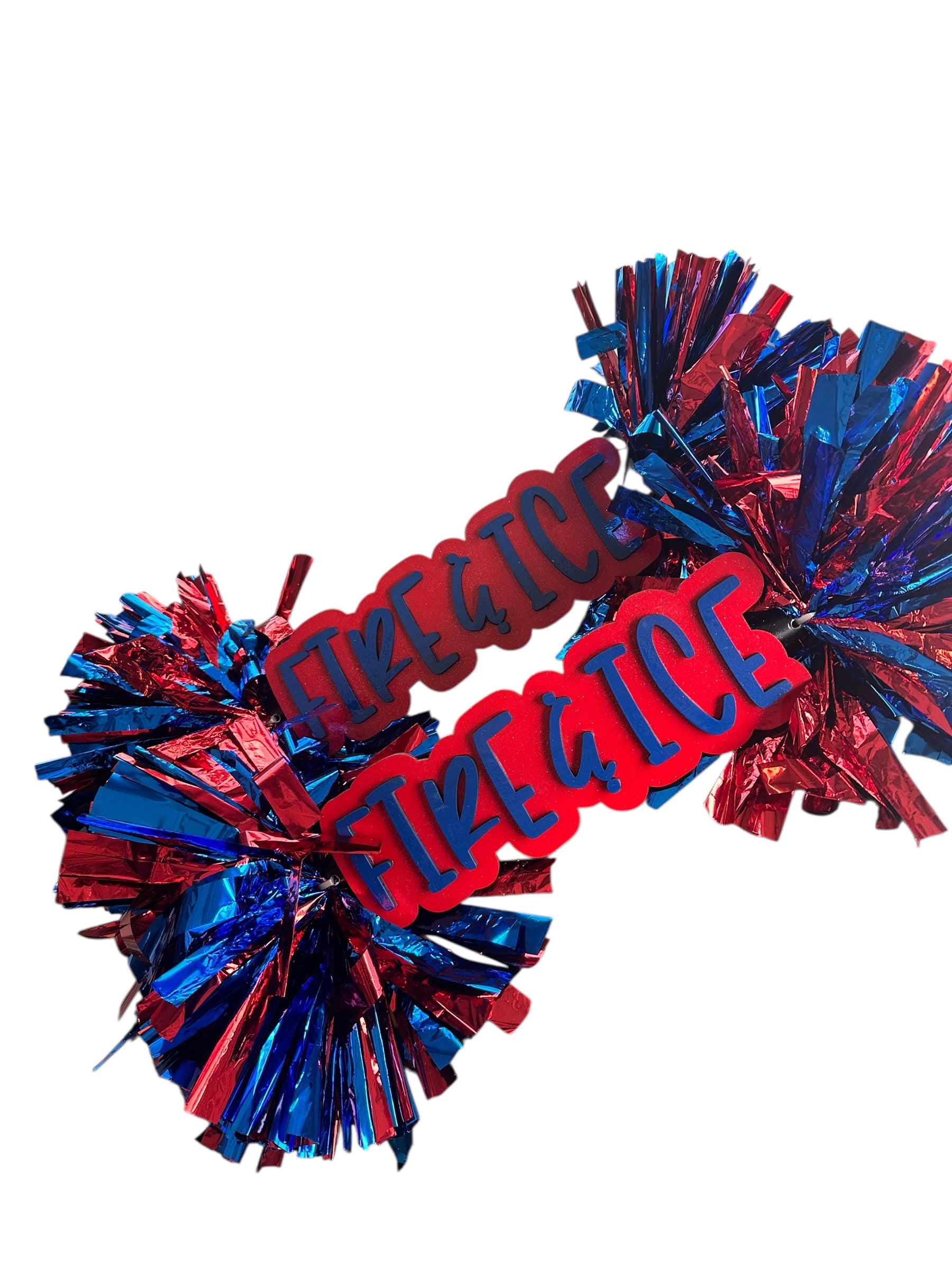 Custom Cheer Stick Pompom Sign – Personalized Spirit Gear