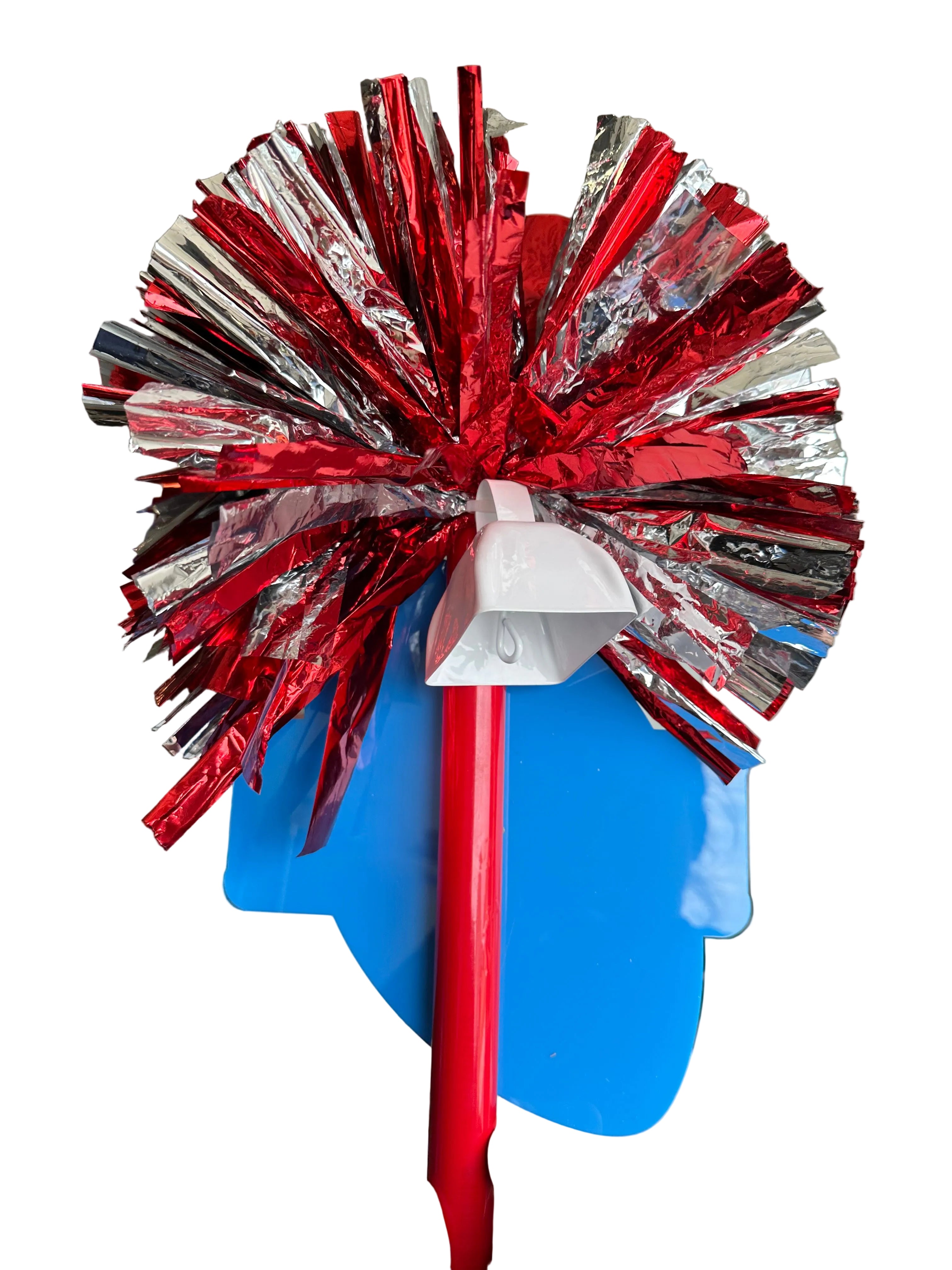🏈 Football Pom Pom Noise Maker – Personalized Game Day Cheerstick | Spirit Shaker