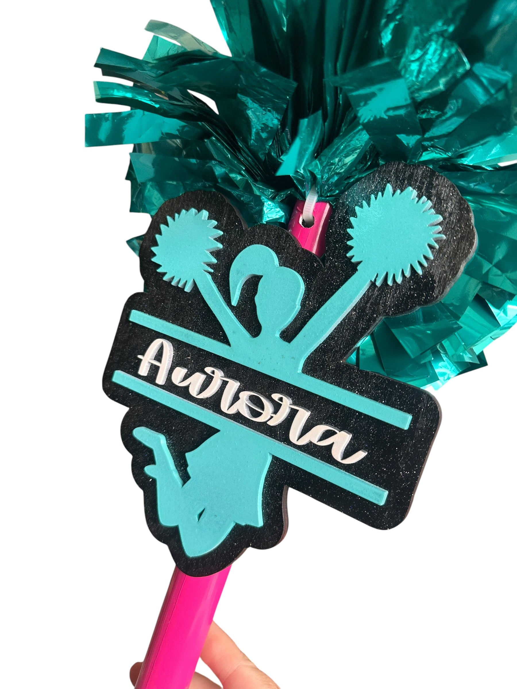 Custom Cheer Pompom Stick