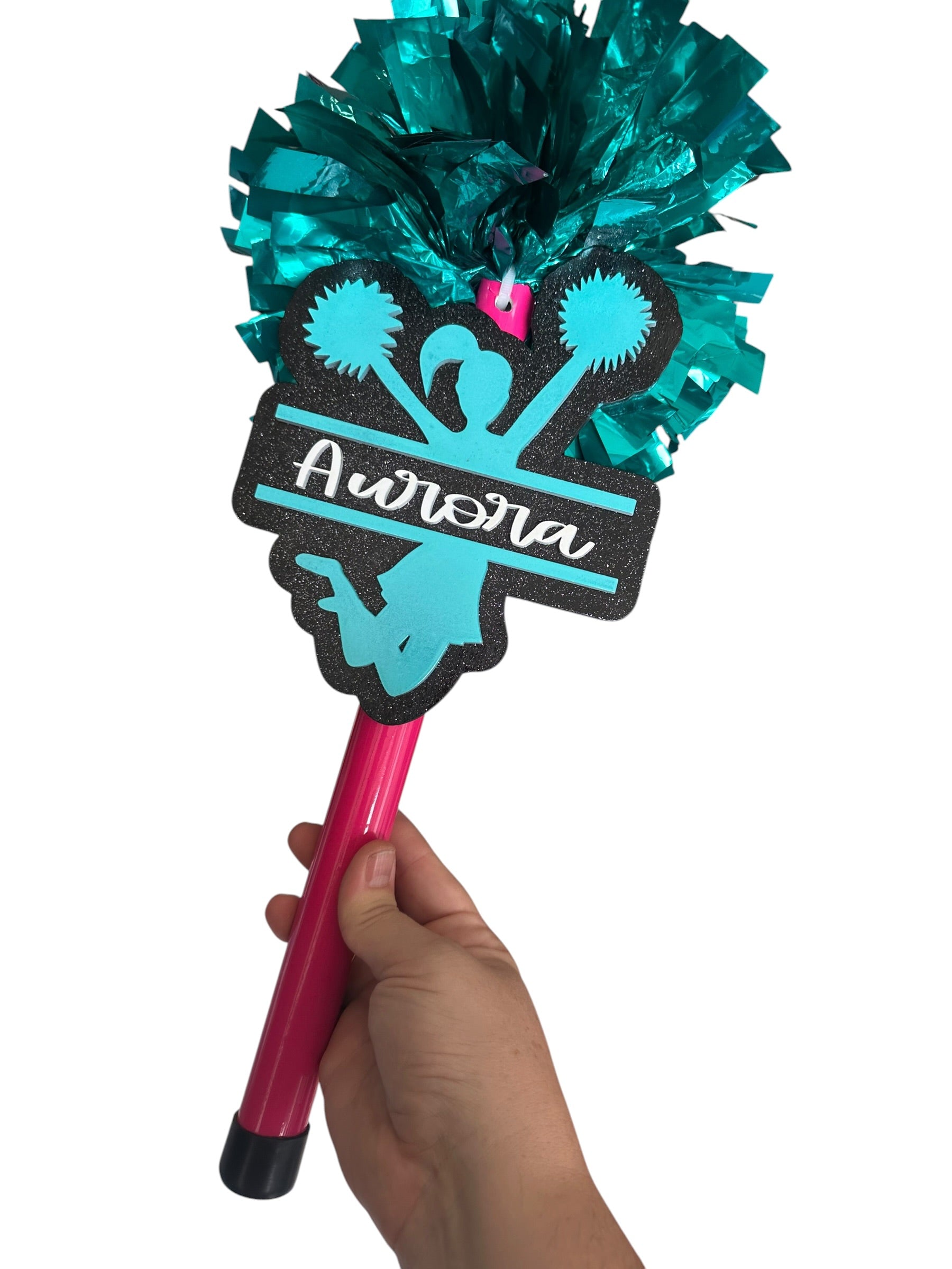 Custom Cheer Pompom Stick
