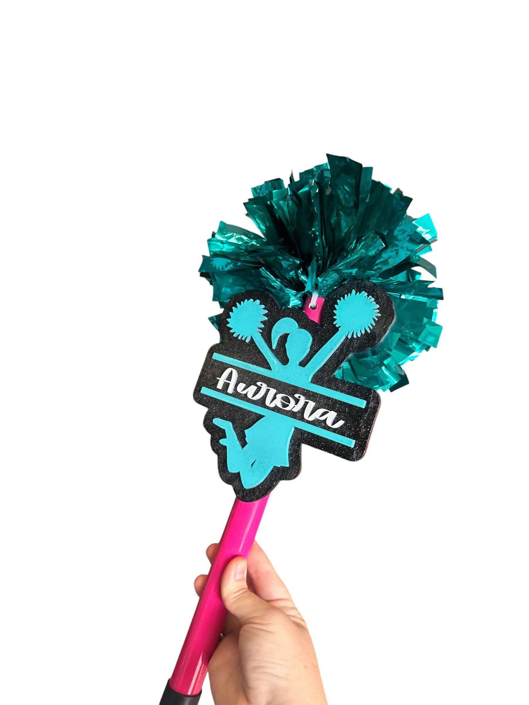 Custom Cheer Pompom Stick