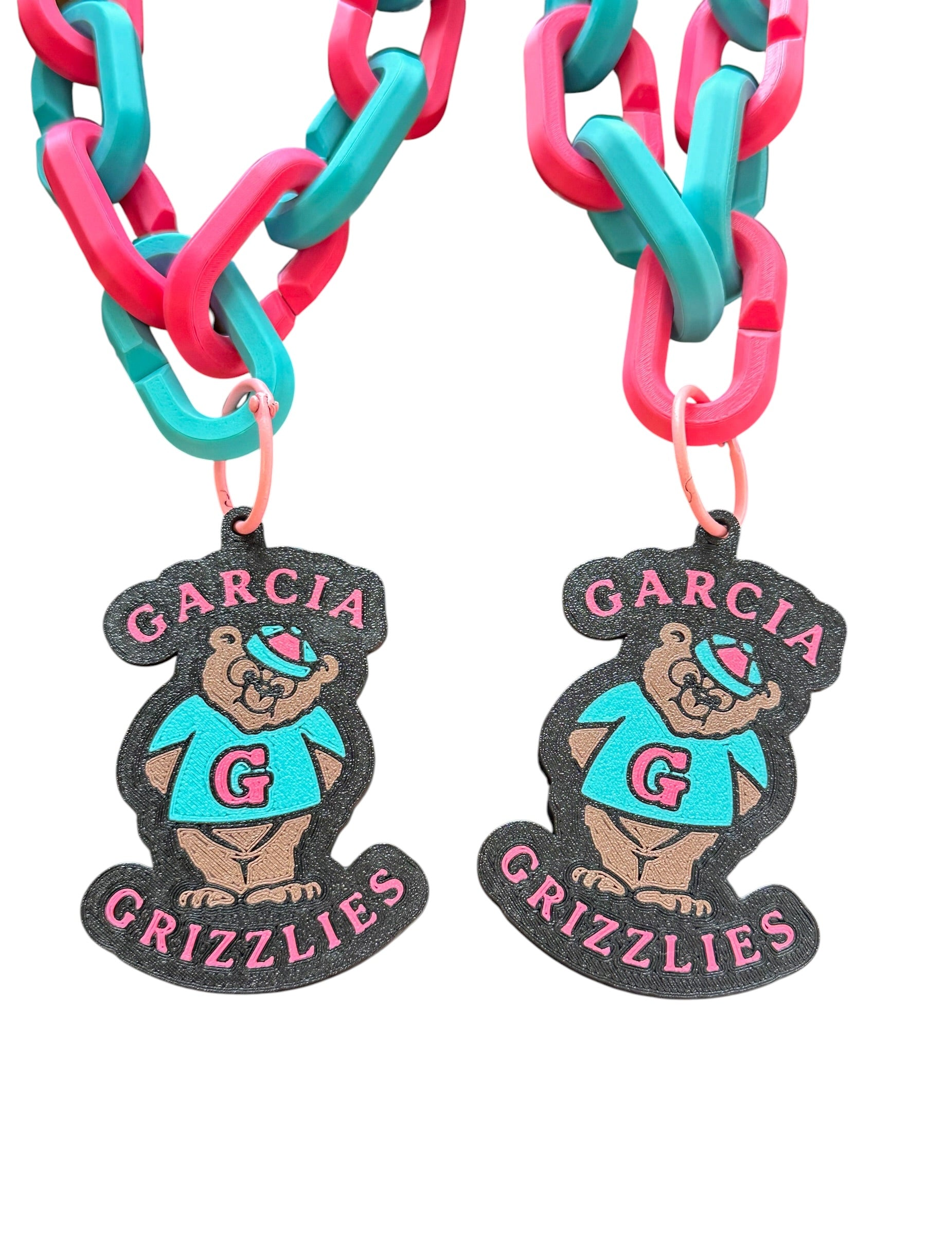 Custom Logo Hype Chain – 3D Printed Statement Chain