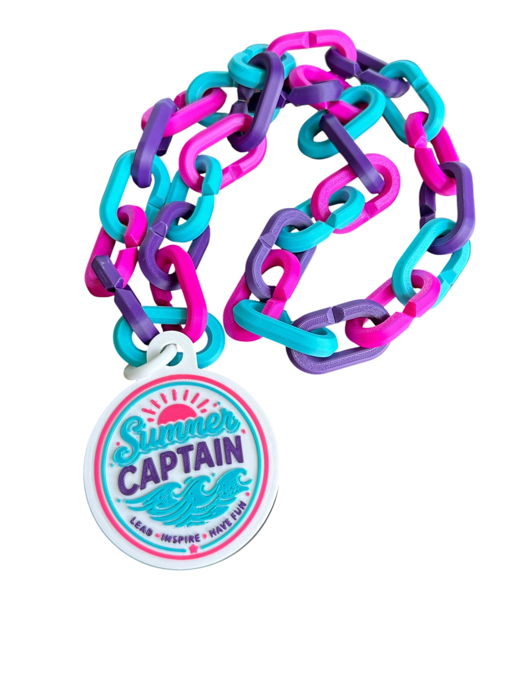 Custom Logo Hype Chain – 3D Printed Statement Chain