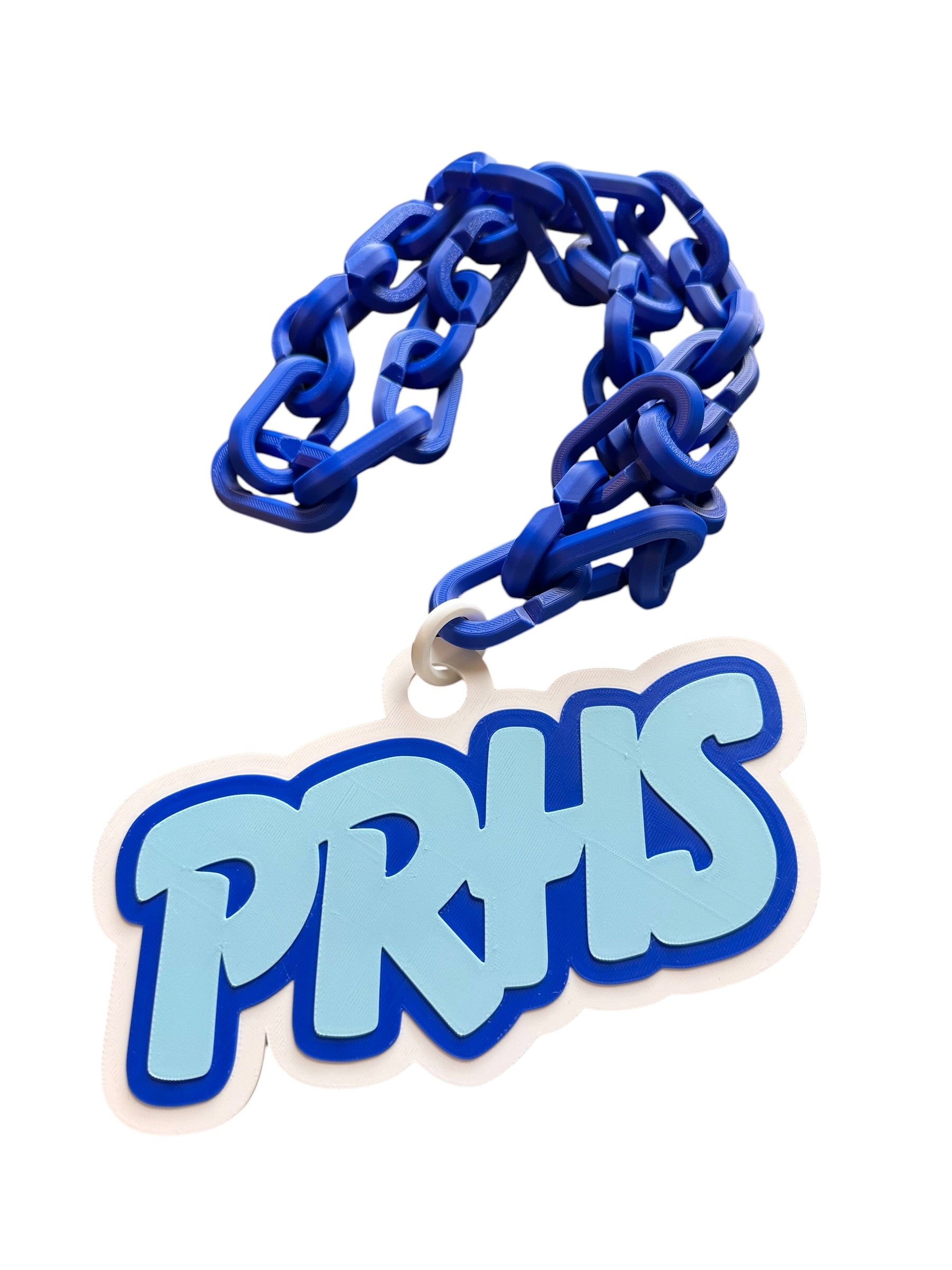 Custom Logo Hype Chain – 3D Printed Statement Chain