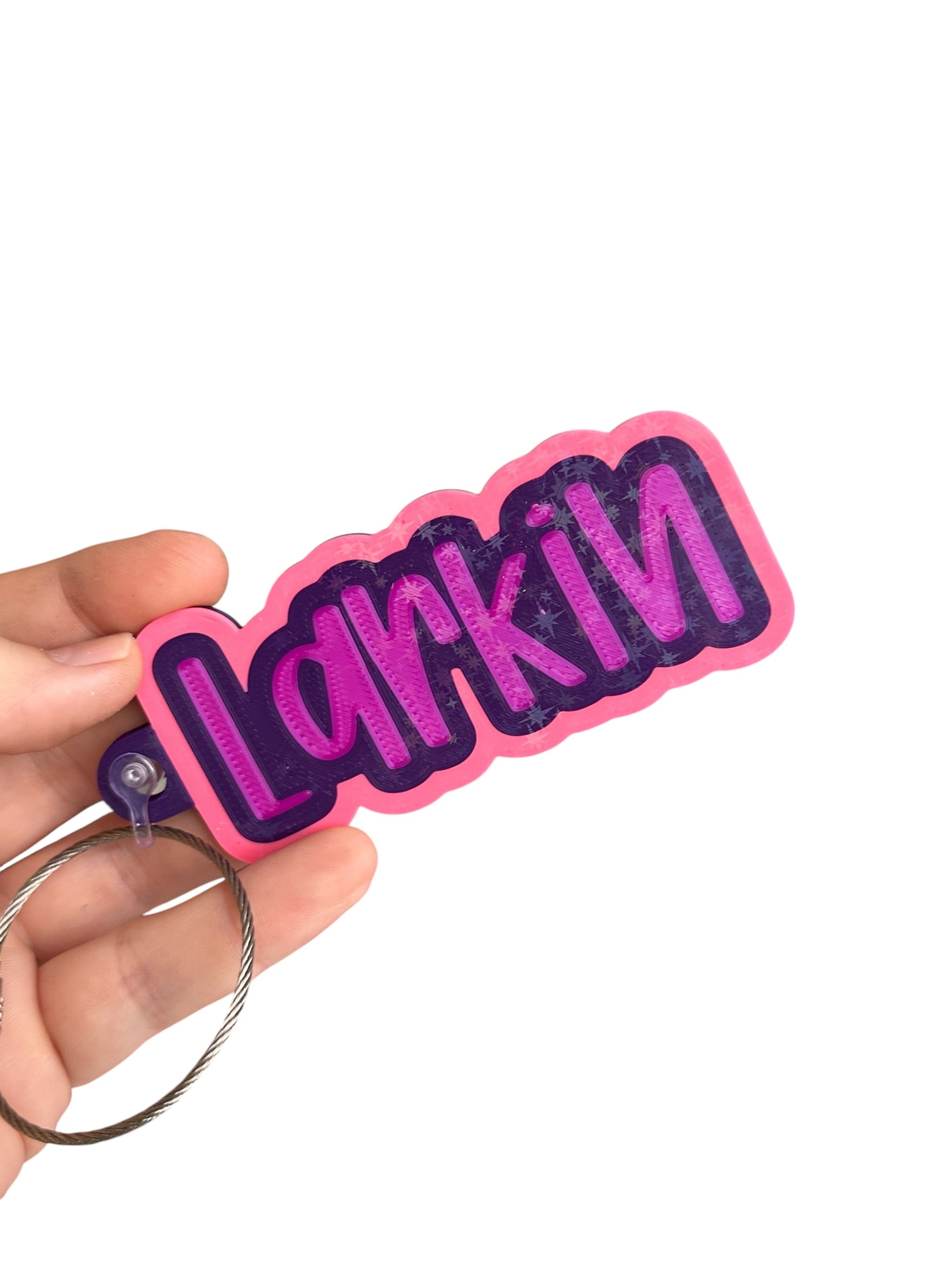 Personalized 3D Printed Cheerstick with Matching Keychain | Custom Name Spirit Stick | Cheer, Dance & Team Gift