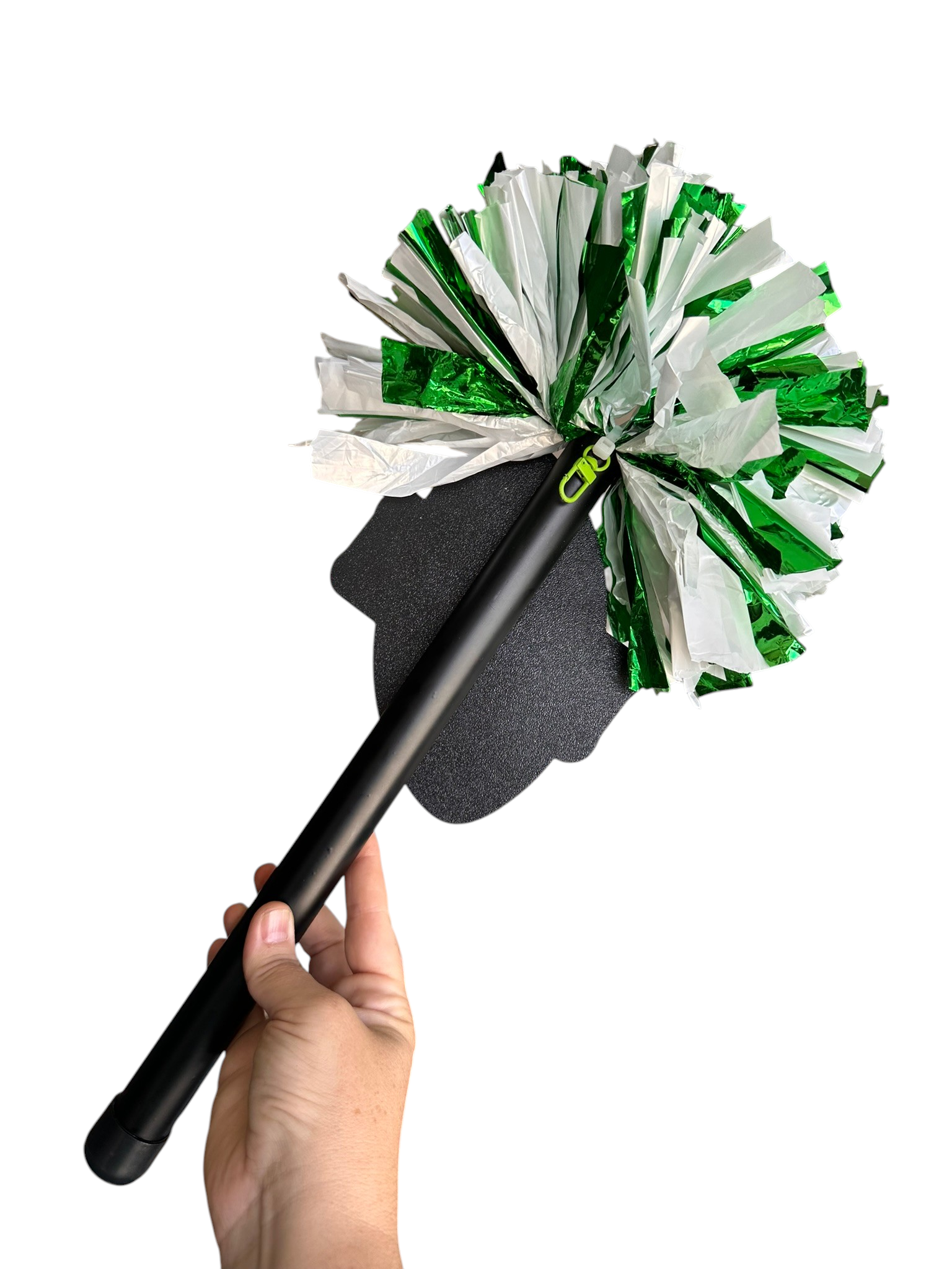 Personalized Football Pompom Stick | Custom Team Spirit Stick | Football Cheer Accessory