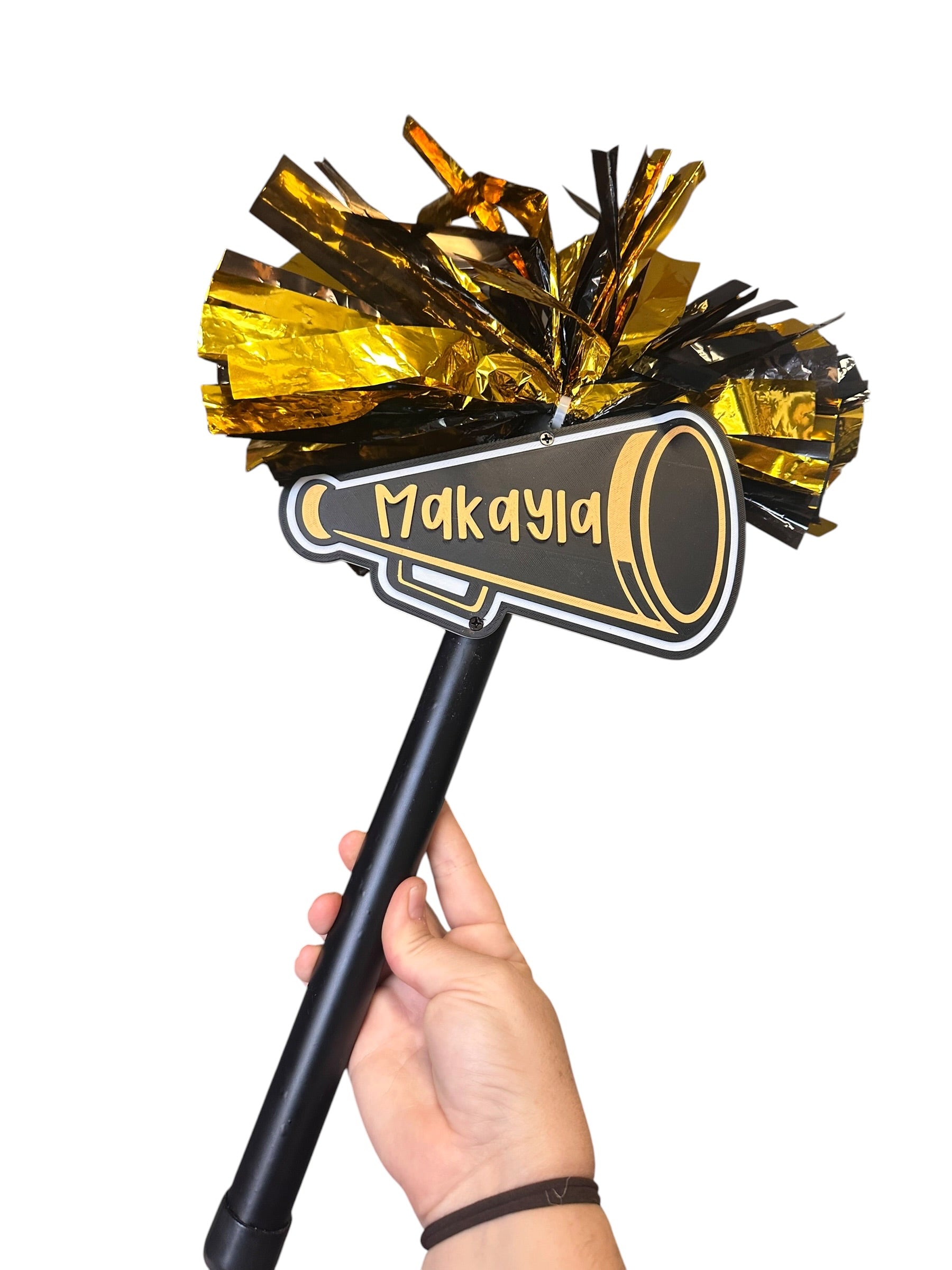 Cheer Megaphone Pompom Stick