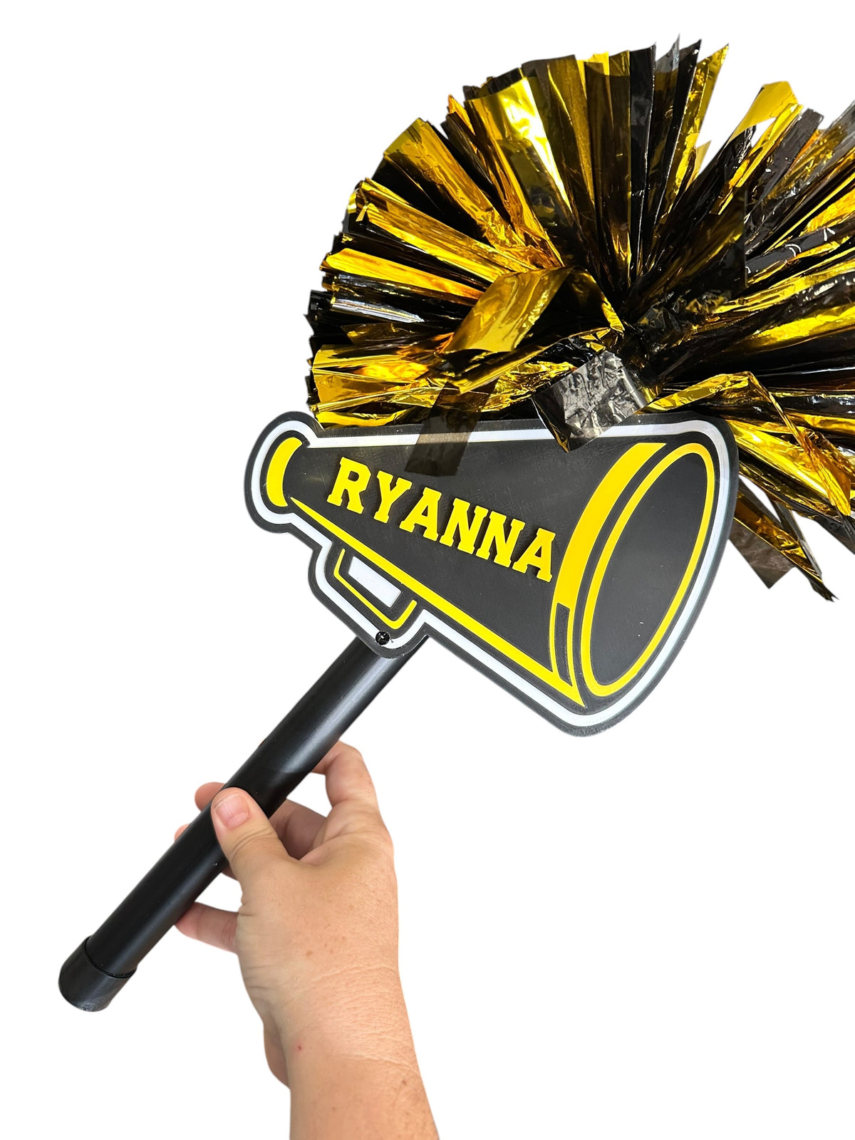 Cheer Megaphone Pompom Stick
