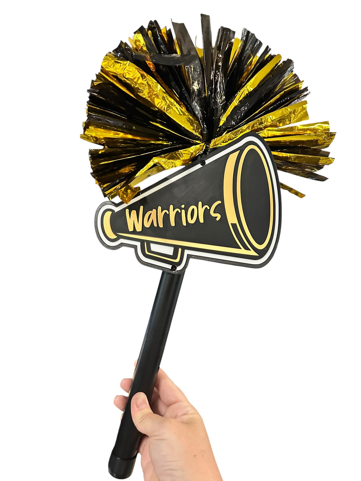 Cheer Megaphone Pompom Stick
