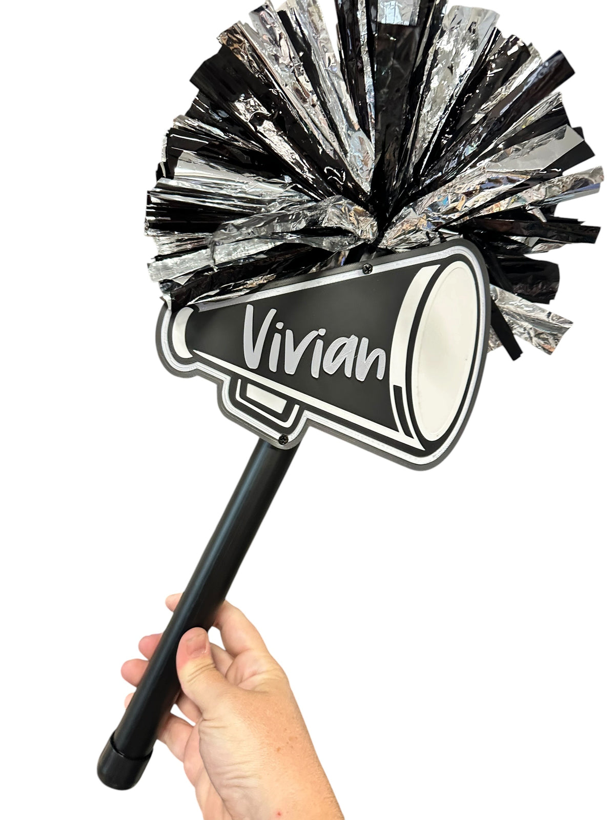 Cheer Megaphone Pompom Stick