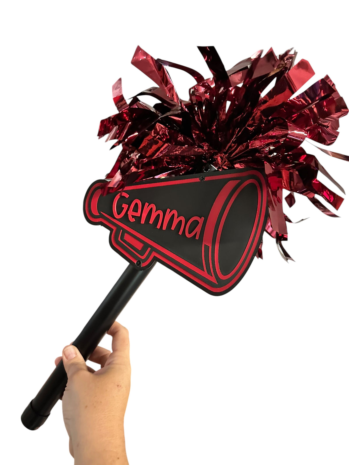 Cheer Megaphone Pompom Stick