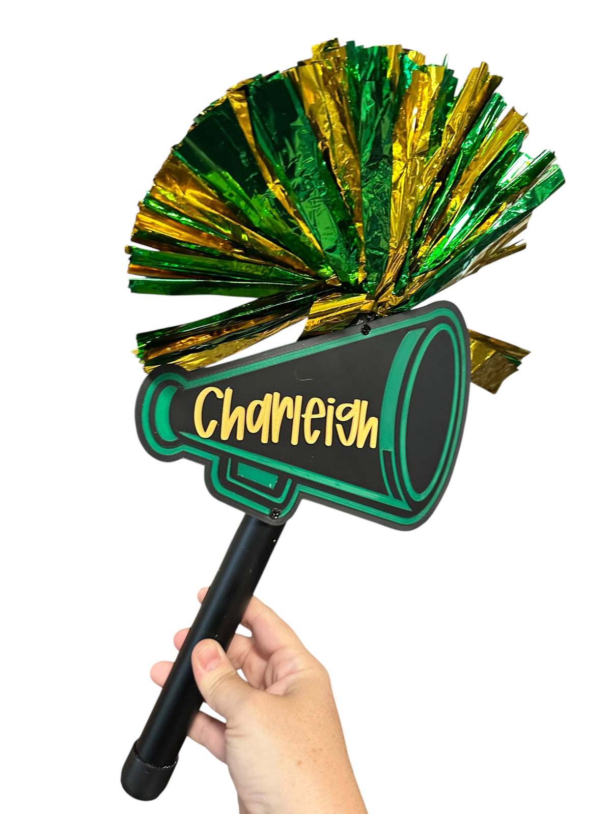 Cheer Megaphone Pompom Stick