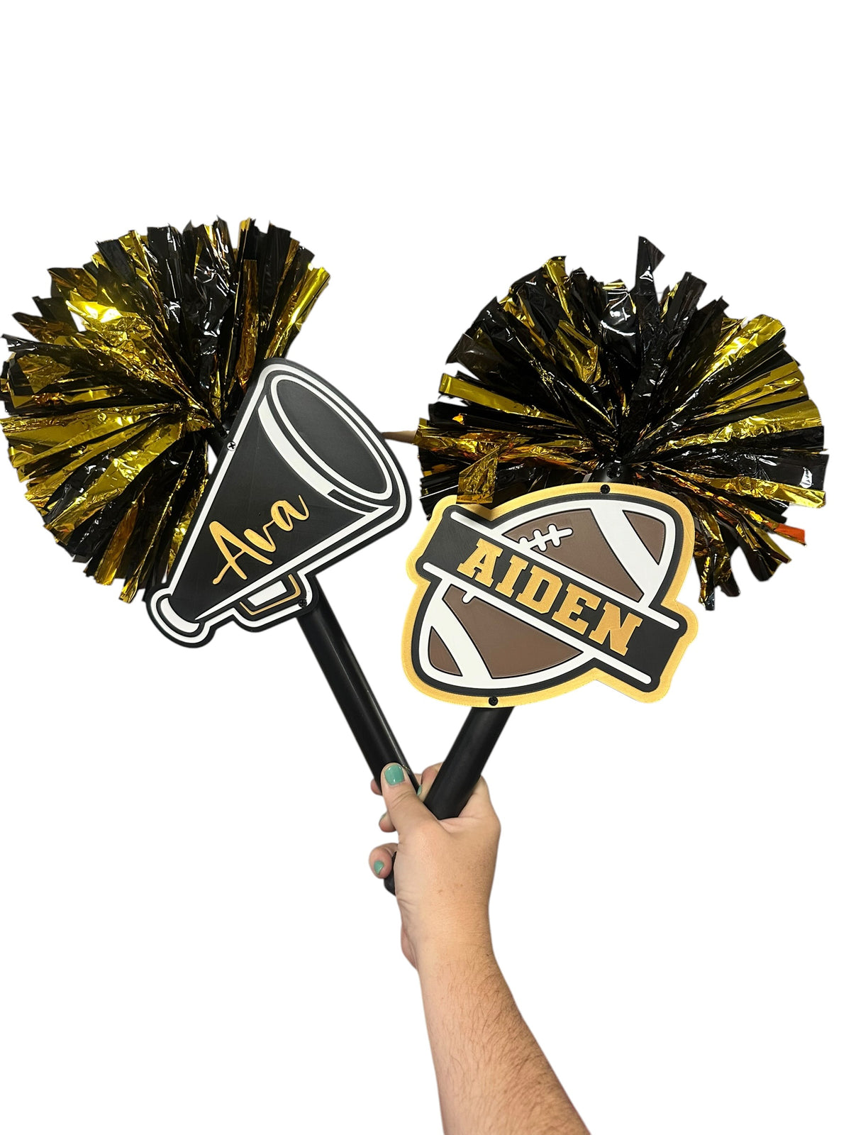 Cheer Megaphone Pompom Stick