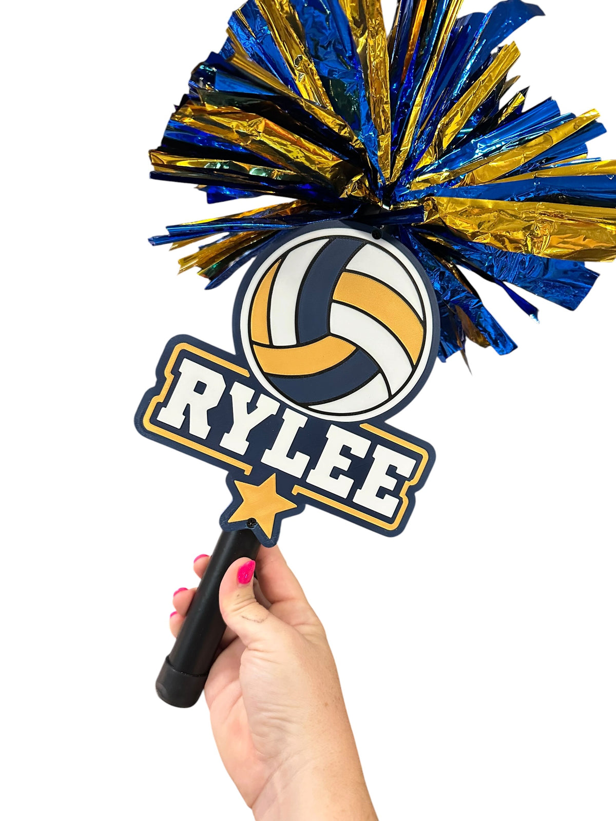 Volleyball Star Pompom Stick