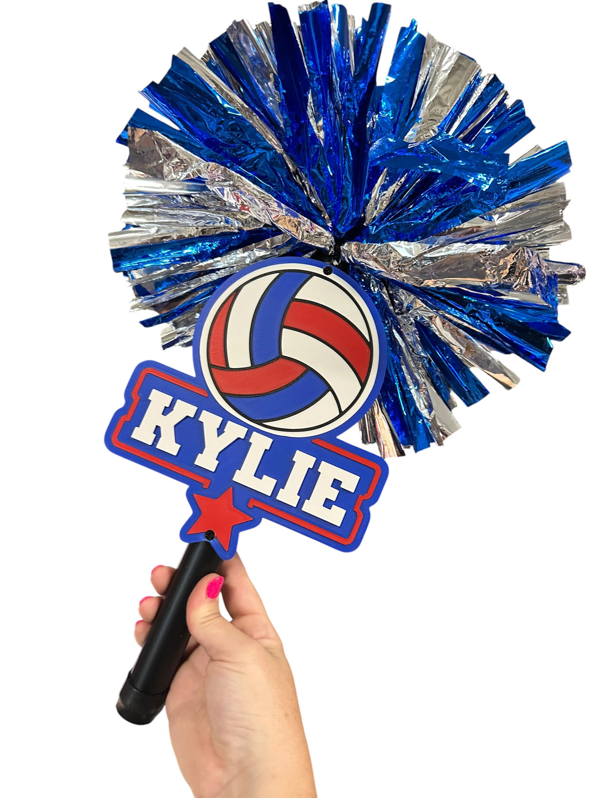 Volleyball Star Pompom Stick