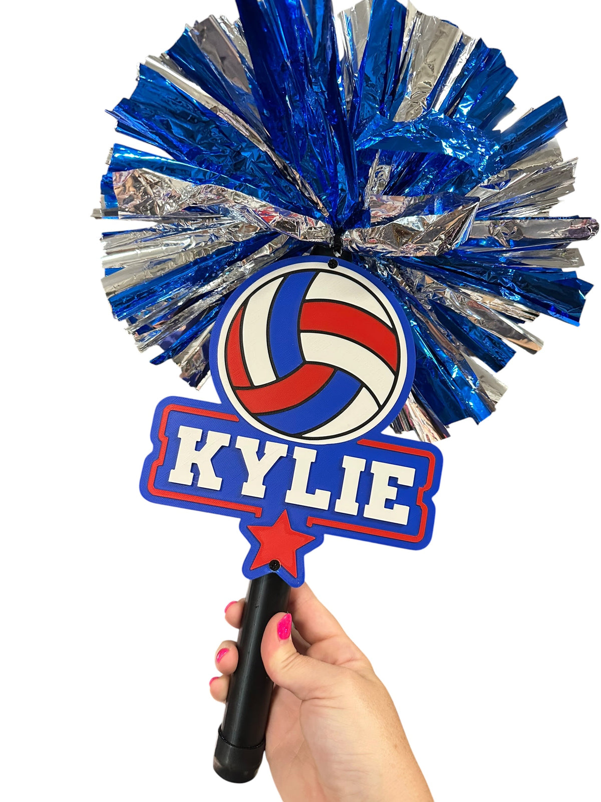Volleyball Star Pompom Stick