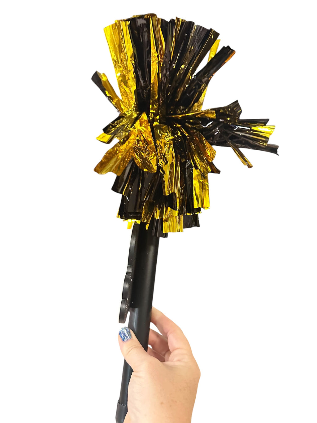 Personalized Cymbal Line Marching Band Pompom Stick