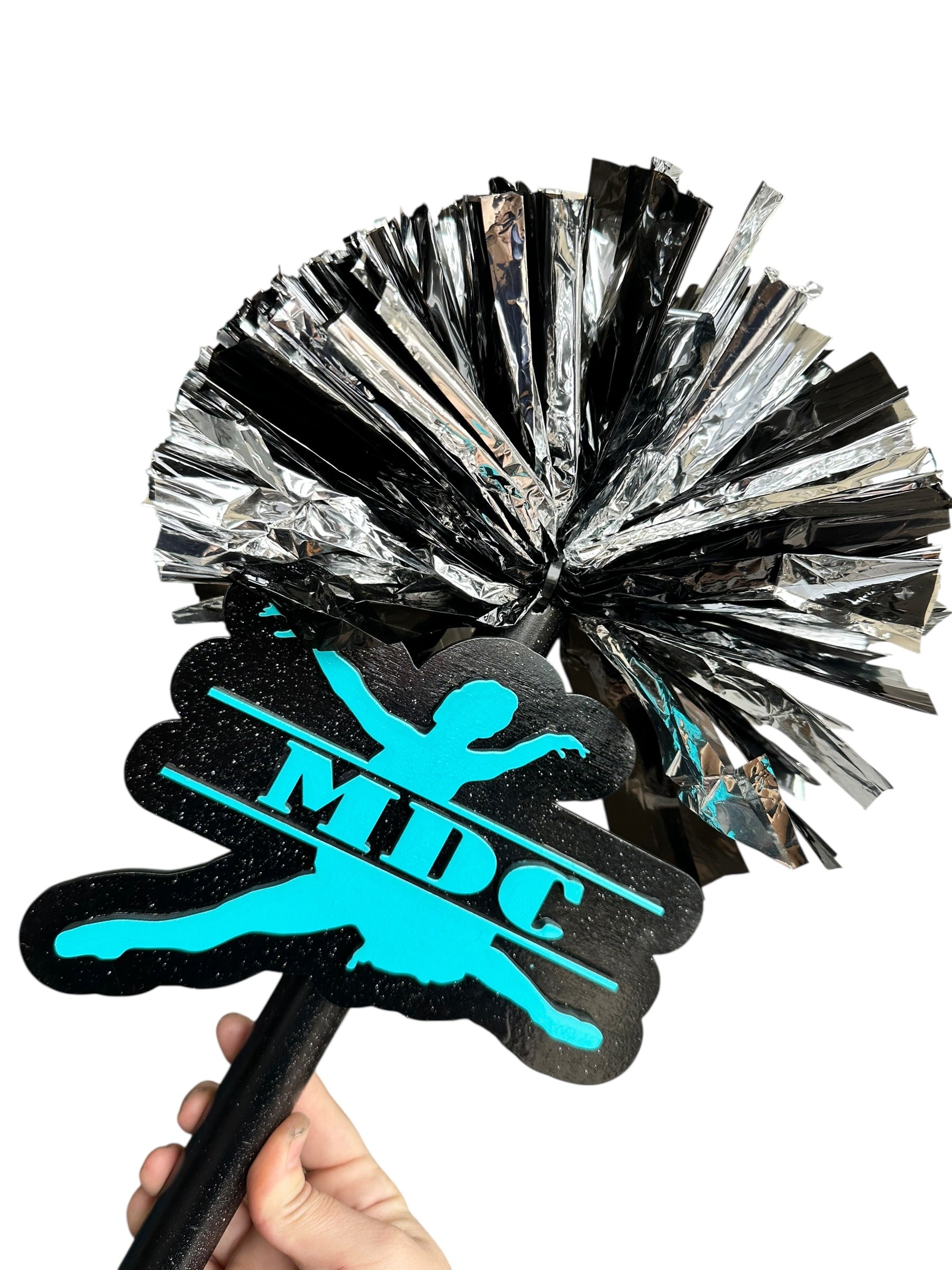 Custom Dance Cheerstick Noise Maker | Personalized Dance Team Spirit Shaker | Dance Mom Cheer Stick | Competition Dance Spirit Pom | Custom Name Dance Prop